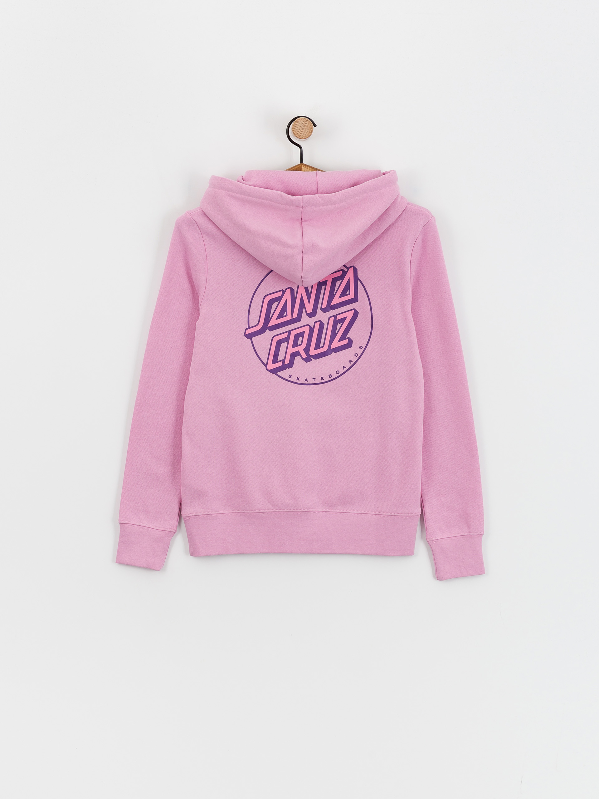 Santa Cruz Hoodie Partial Dot HD Wmn (fondant pink)