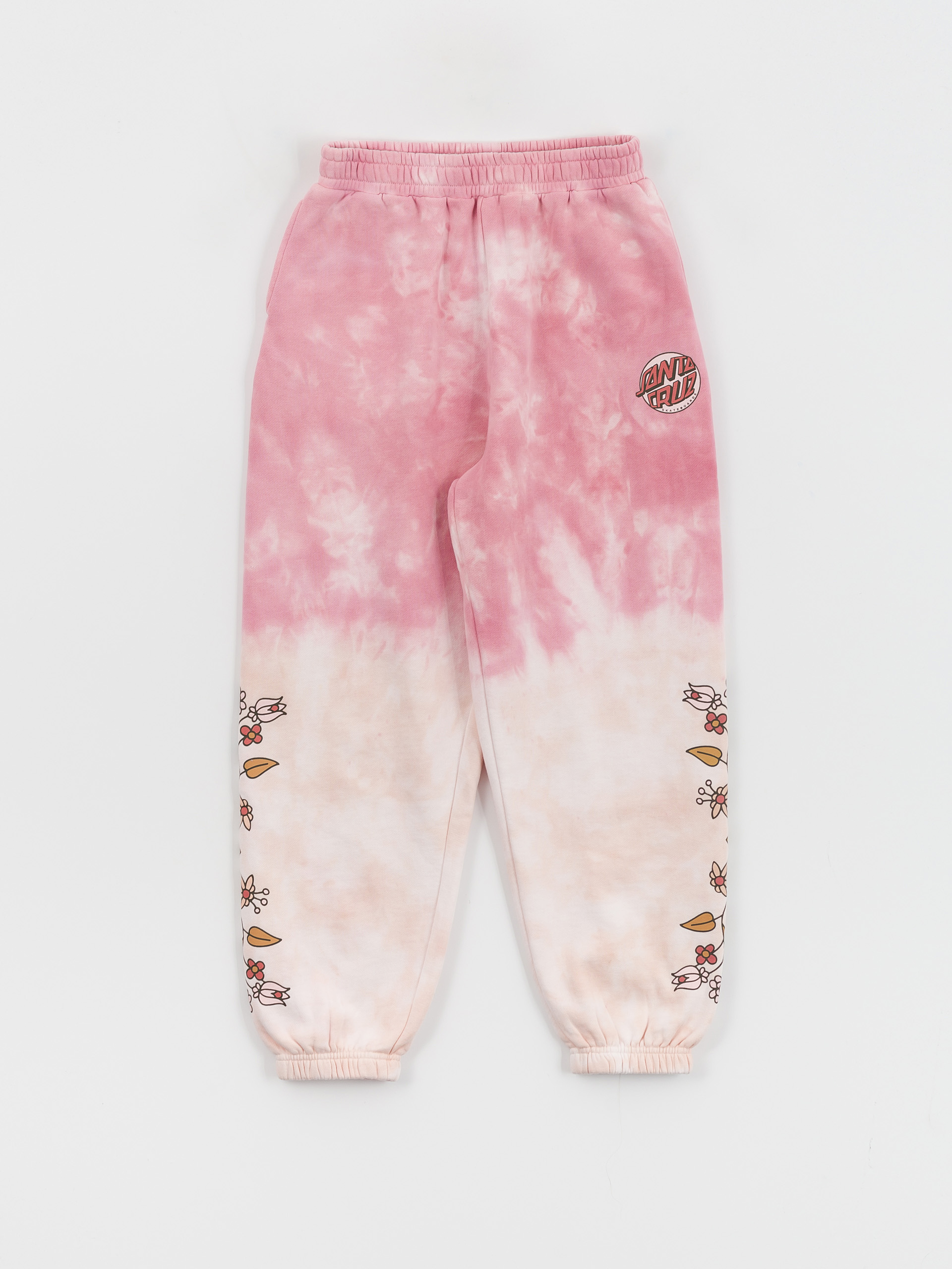 Santa Cruz Pants Sage Floral Sweatpant Wmn (pink dip dye)