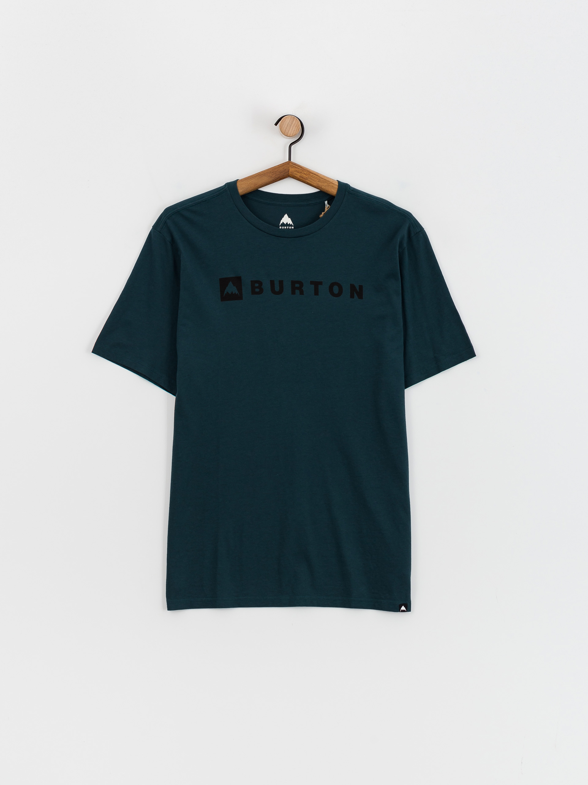 Burton T Shirt Horizontal Mtn green deep emerald