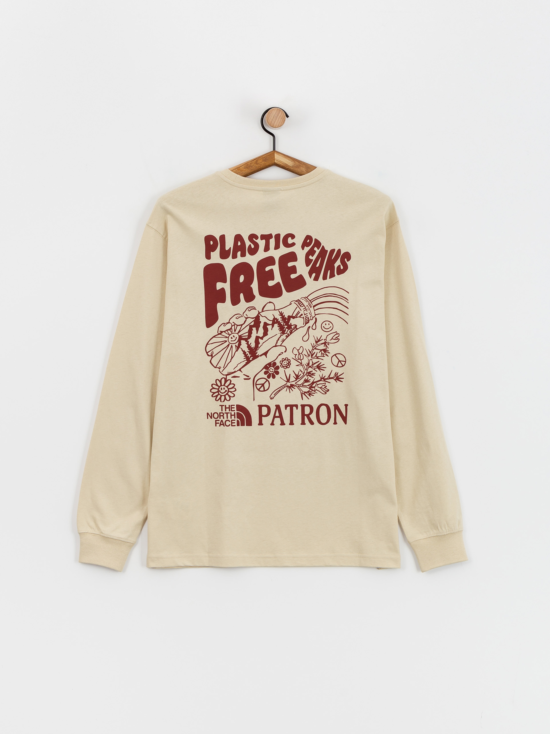 The North Face Longsleeve Nature (gravel)