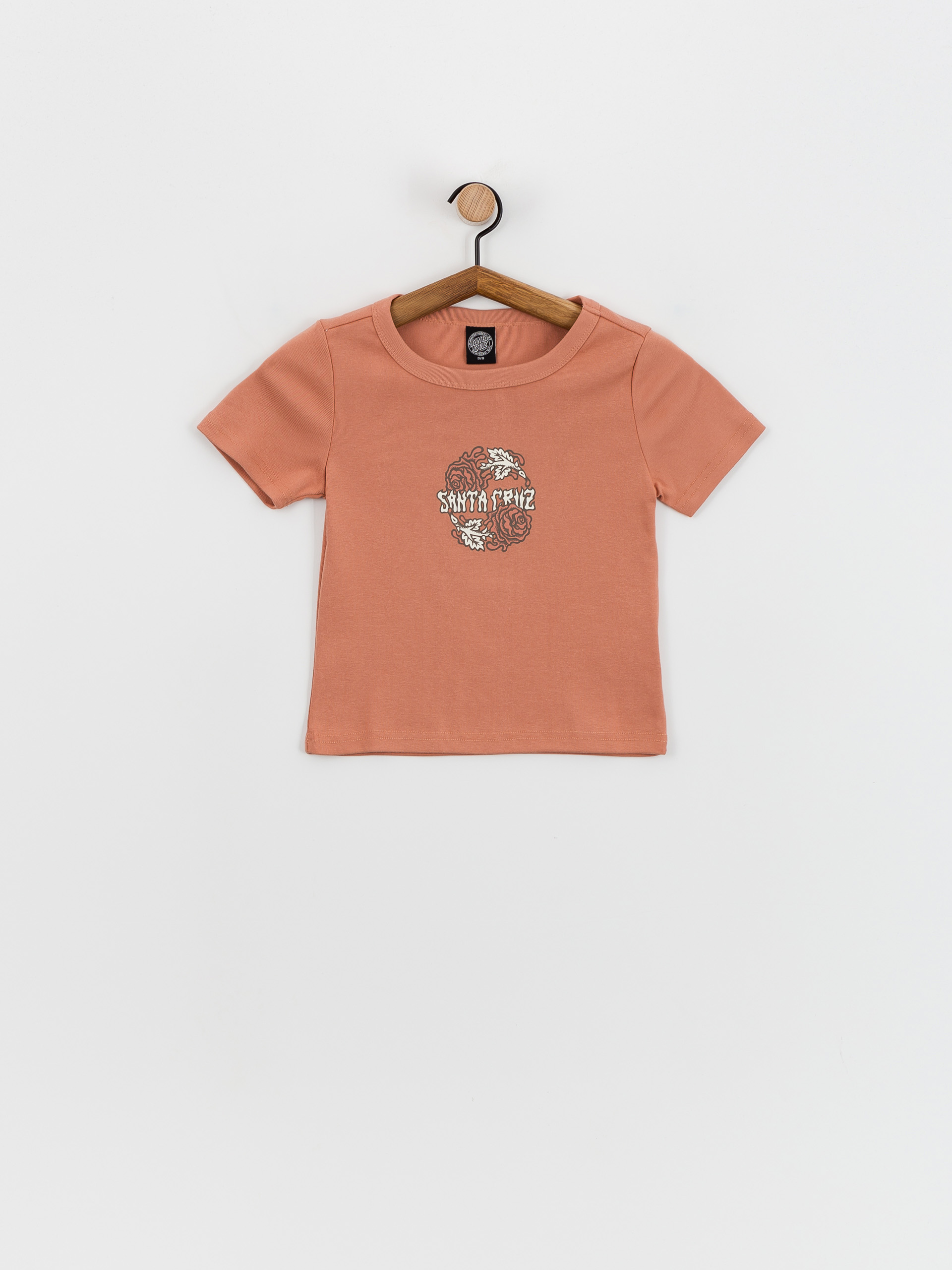 Santa Cruz T-Shirt Dressen Rose Crew Two Front Wmn (clay)