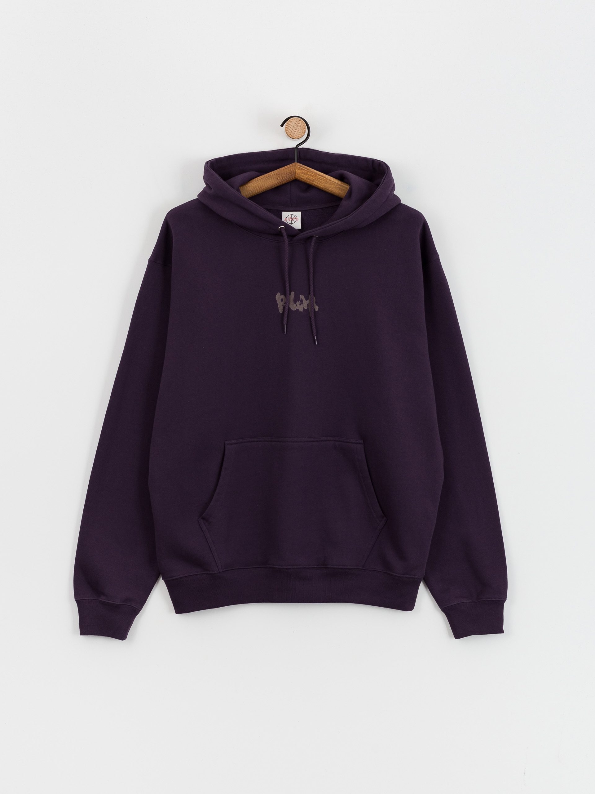Dark Purple Violet Hoodie Mens Polar Skate Dave Drip Logo HD