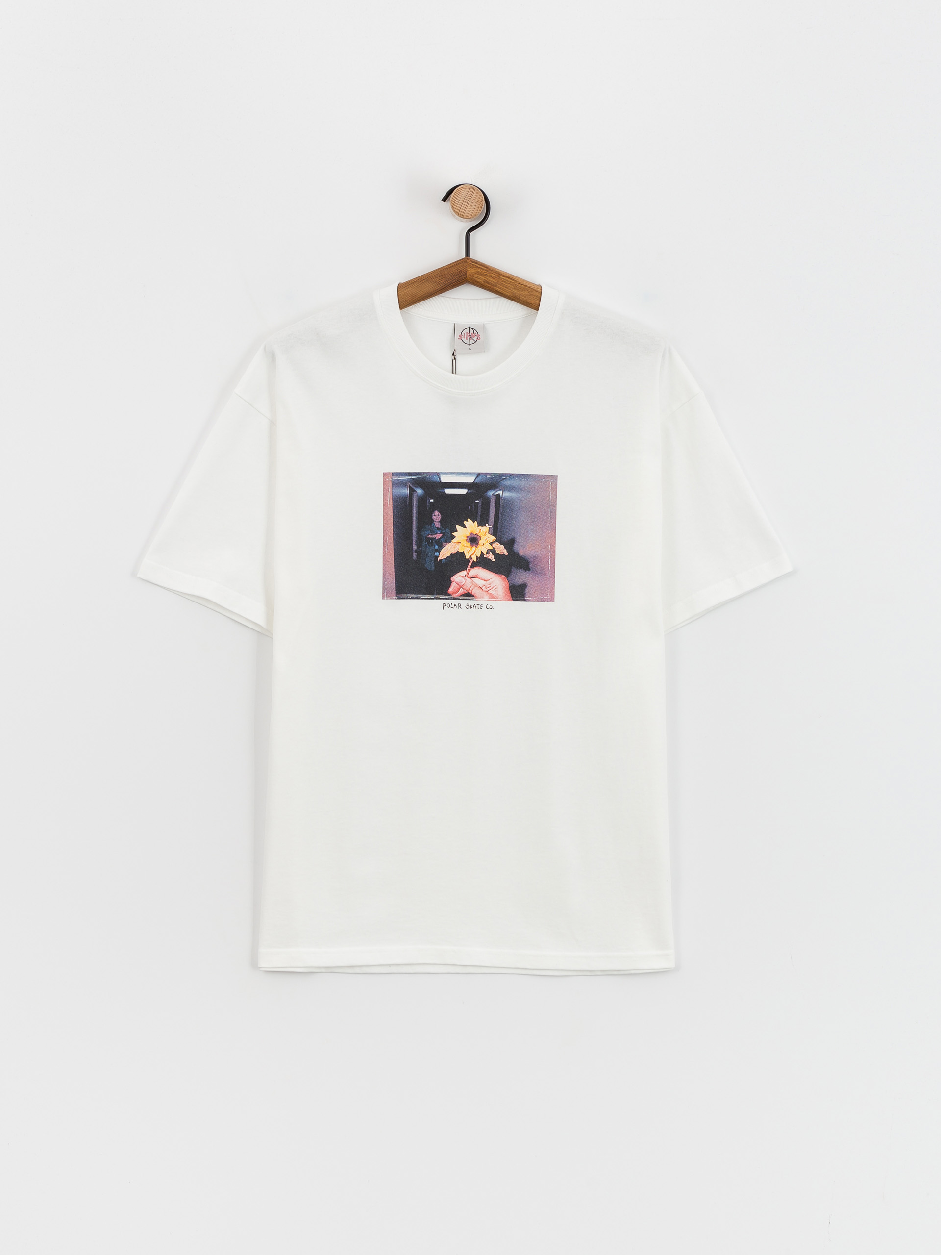 Polar Skate T-Shirt Flower - white (white)