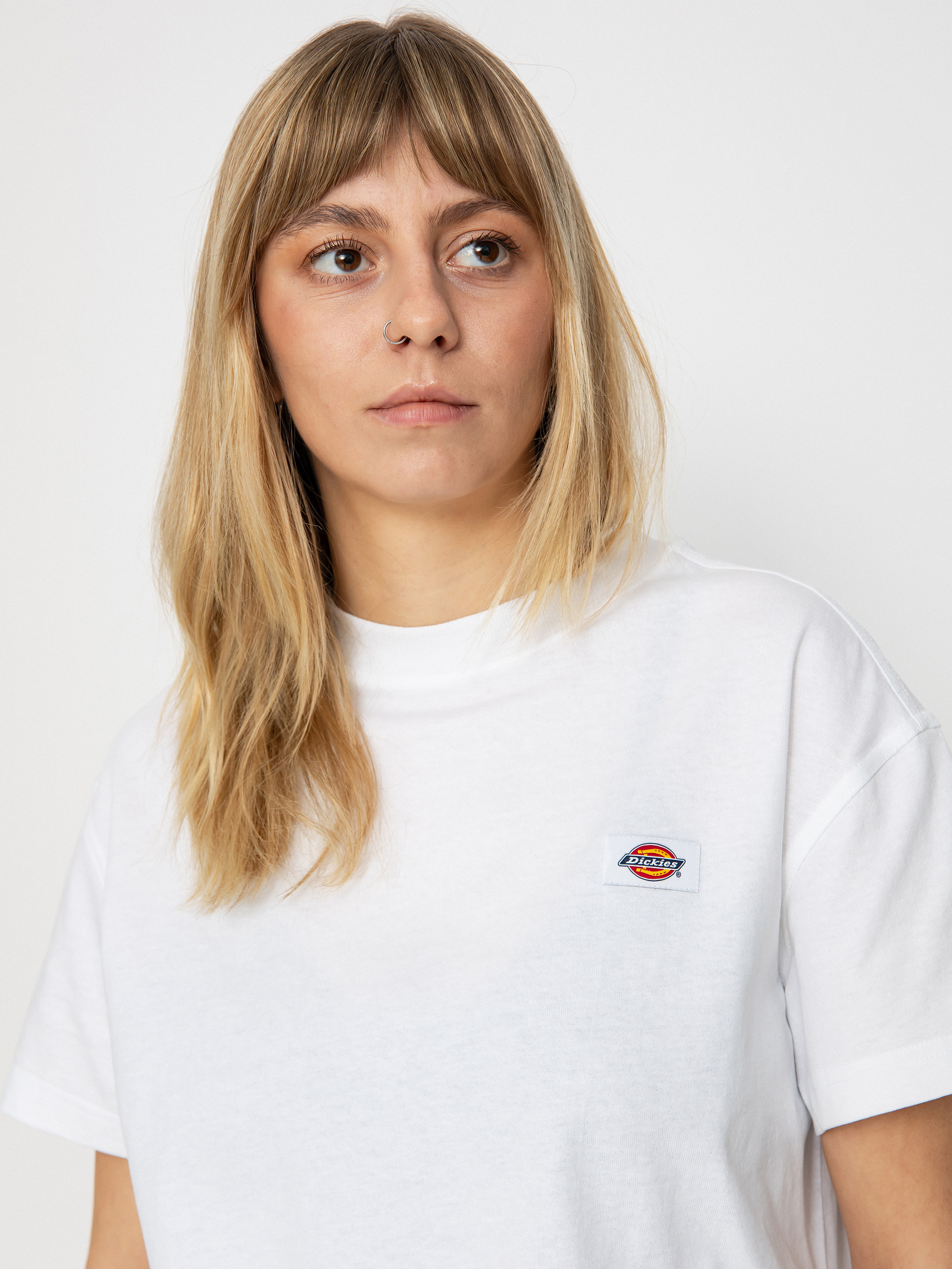 Dickies Oakport Boxy Wmn T Shirt white white