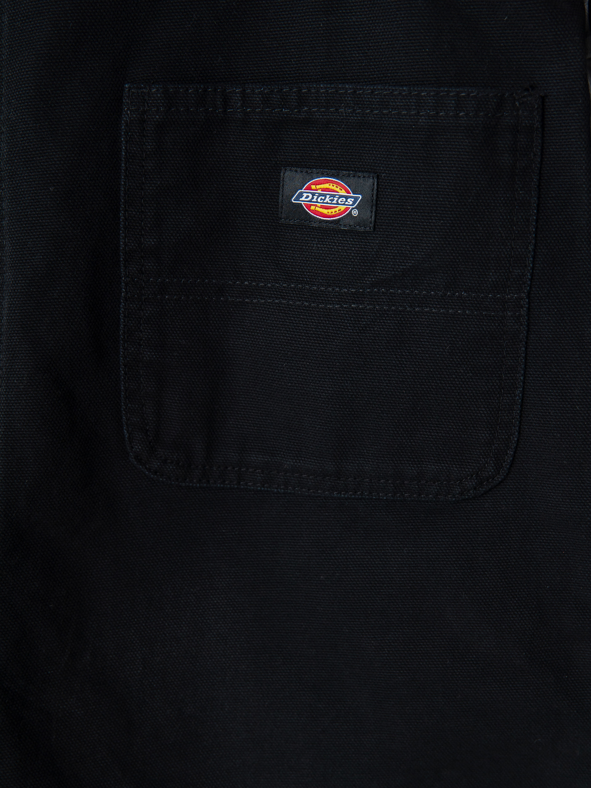 Dickies Duck Canvas Bib Wmn Shorts (stone washed black)