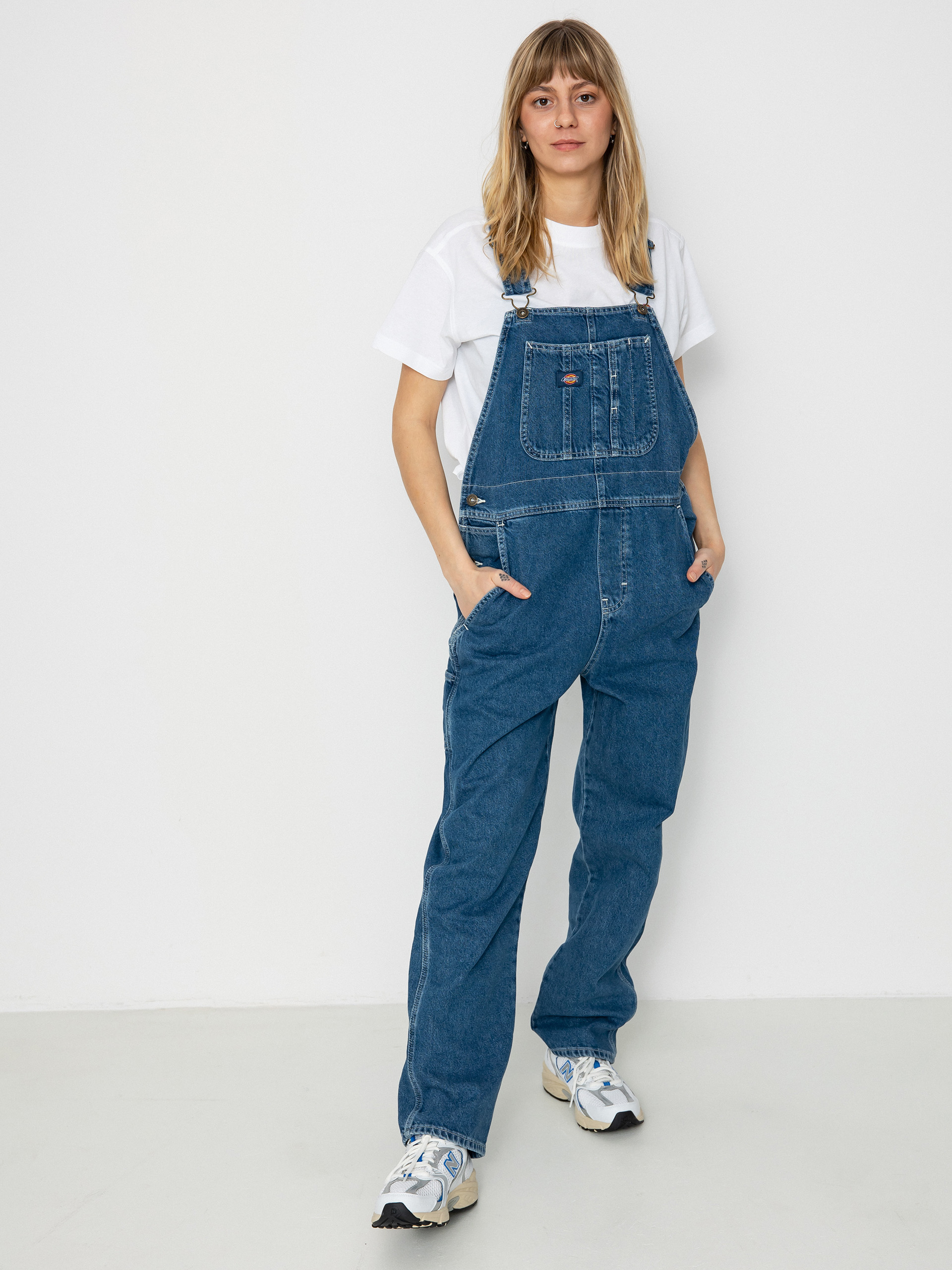Dickies Classic Denim Bib Wmn Hose (classic blue)