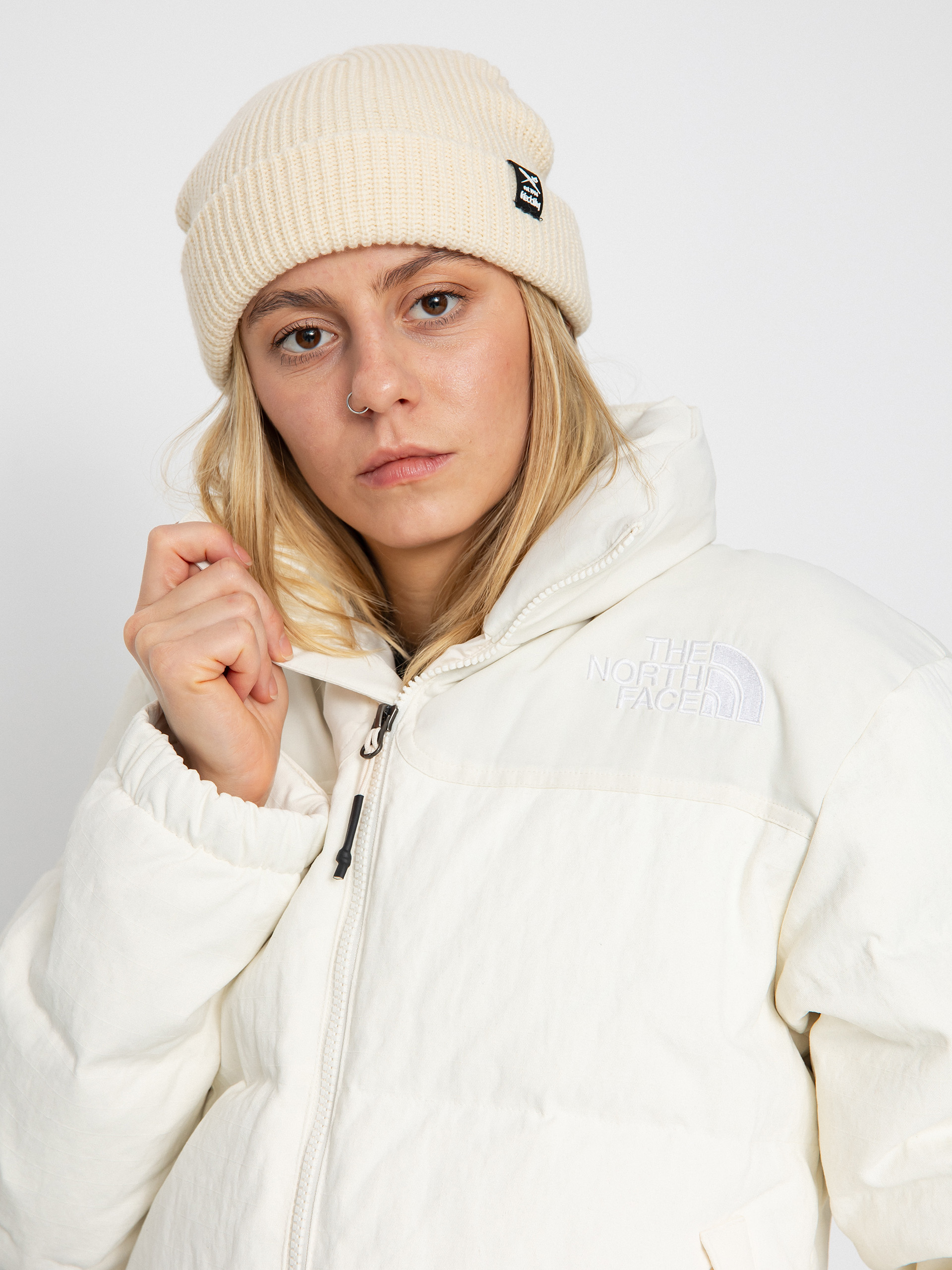 The North Face 92 Ripstop Nuptse Wmn Jacket (white dune)