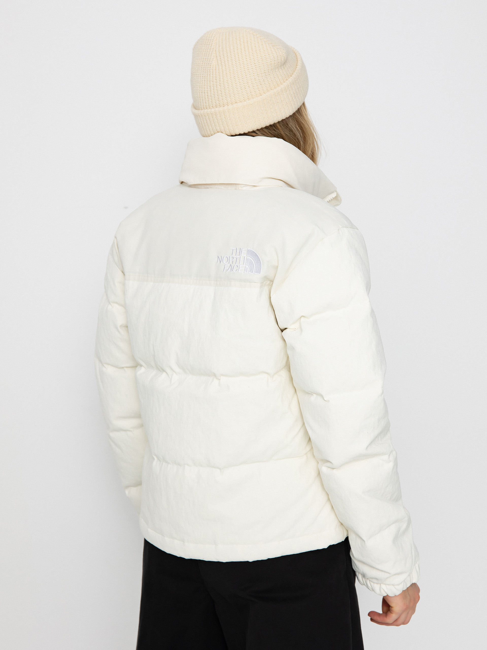 The North Face 92 Ripstop Nuptse Wmn Jacke (white dune)