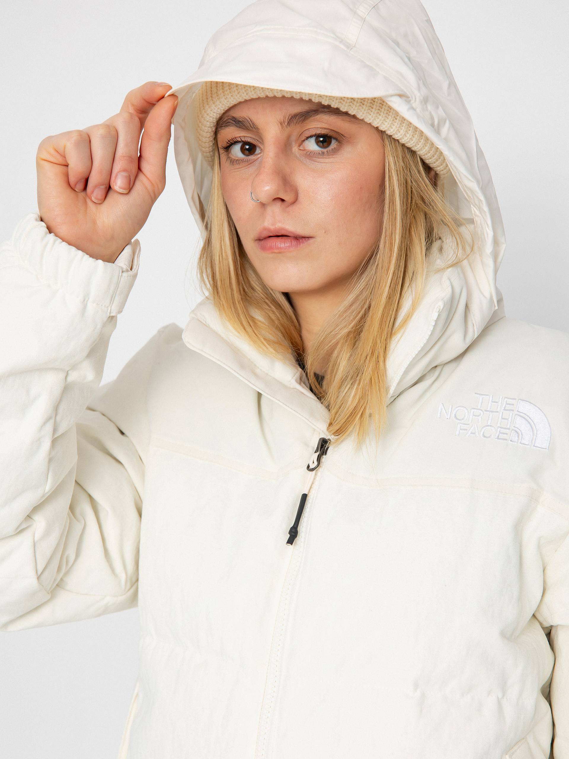 The North Face 92 Ripstop Nuptse Wmn Jacket (white dune)