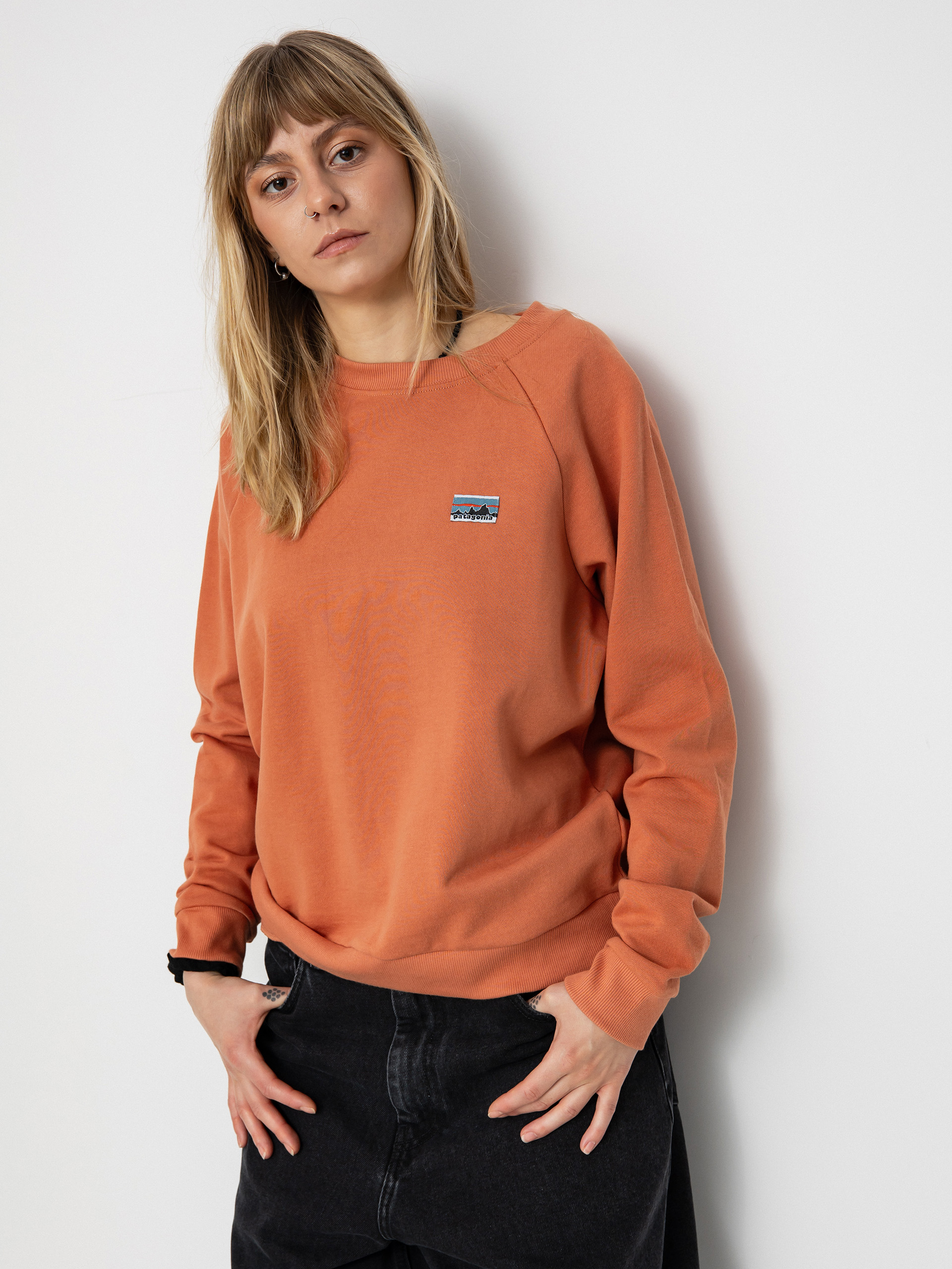 Patagonia Sweatshirt Regenerative Organic Certified Cotton Essential Wmn (sienna clay)