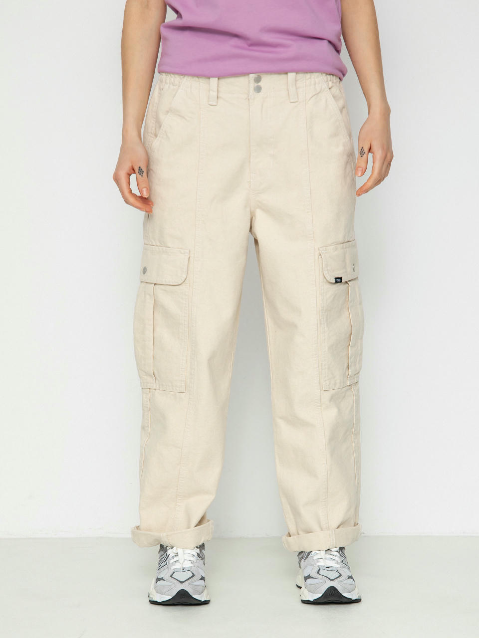 Vans Pants Sidewalk Wmn (natural/natural)