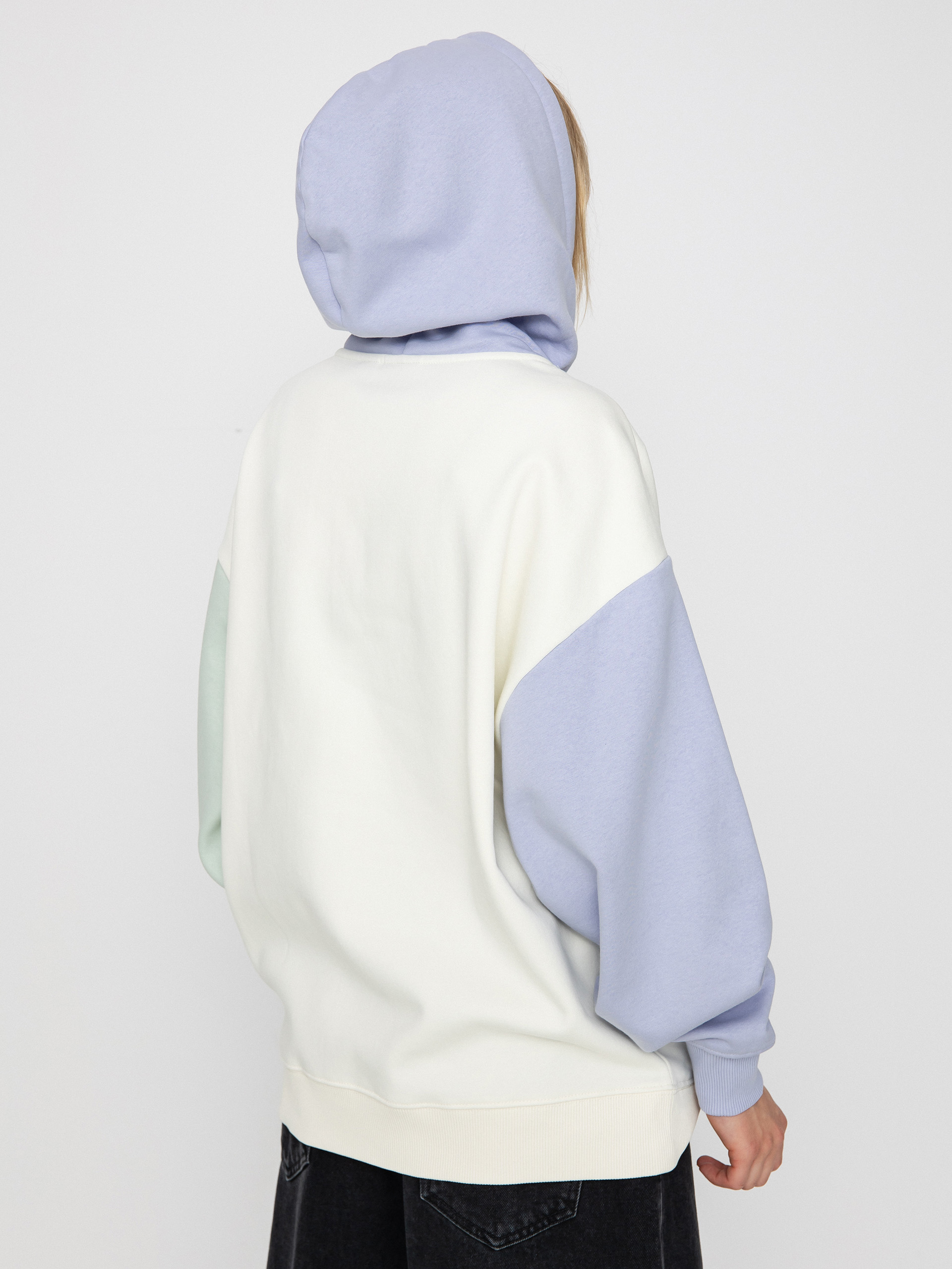 Vans Colorblock Os HD Wmn Hoodie (marshmallow/cosmic sky)