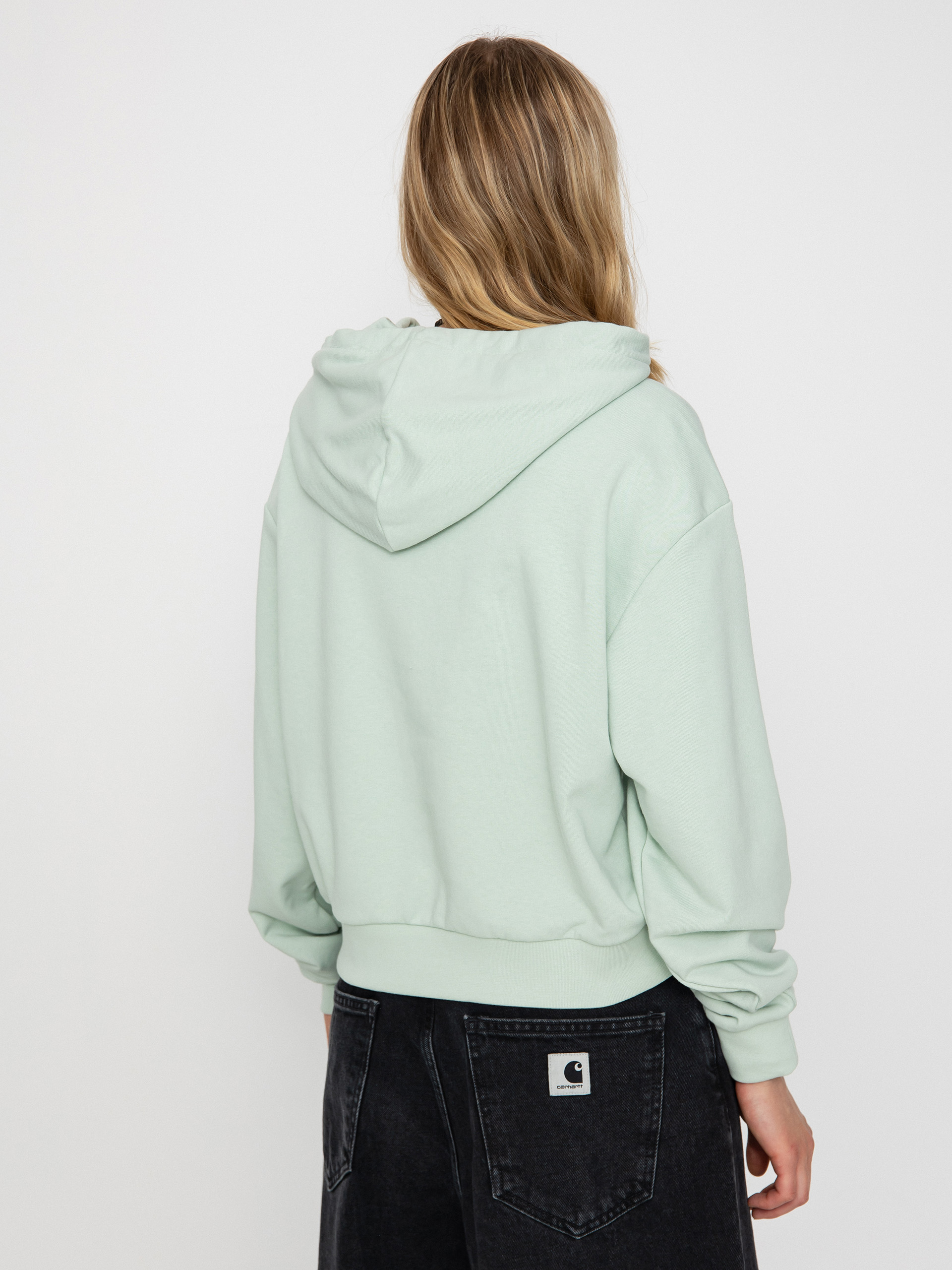 Vans W Essential Ft Rlx HD Wmn Hoodie (pale aqua)