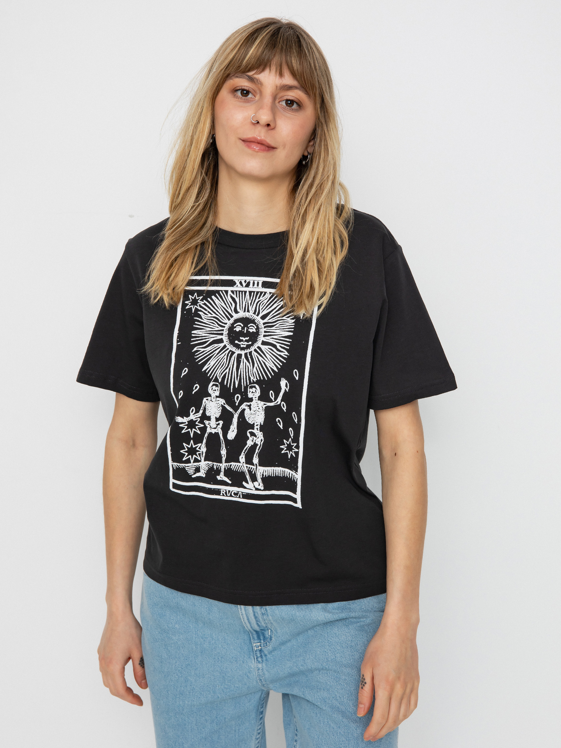 RVCA Tarrot Way Wmn T-Shirt (pirate black)