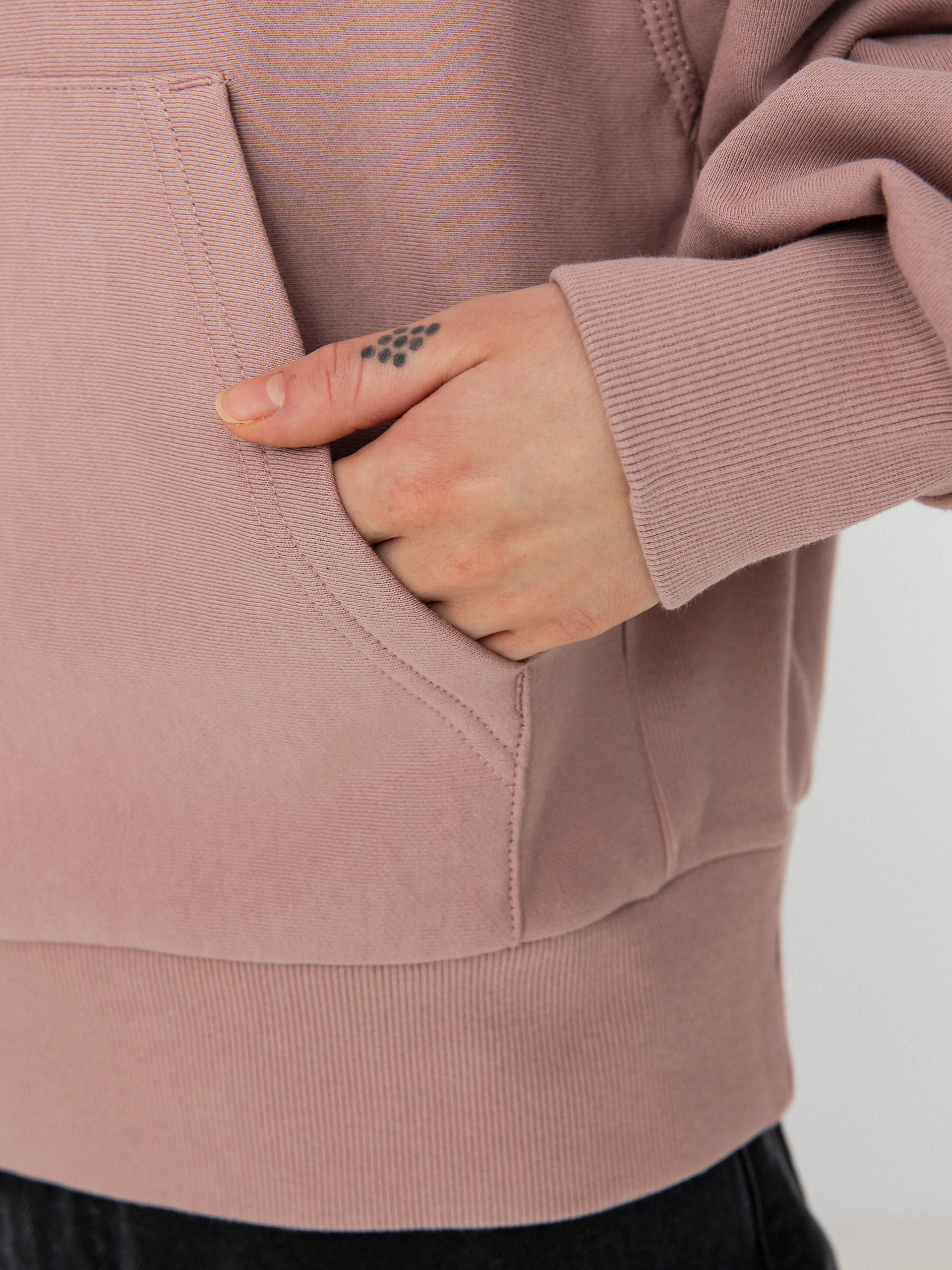 Carhartt WIP American Script HD Wmn Hoodie (glassy pink)