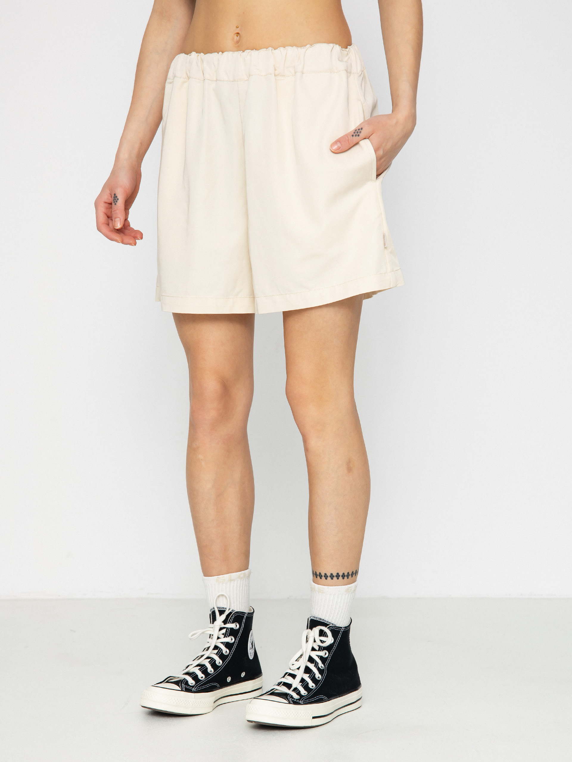 Brixton Polanco Wmn Shorts (white smoke)