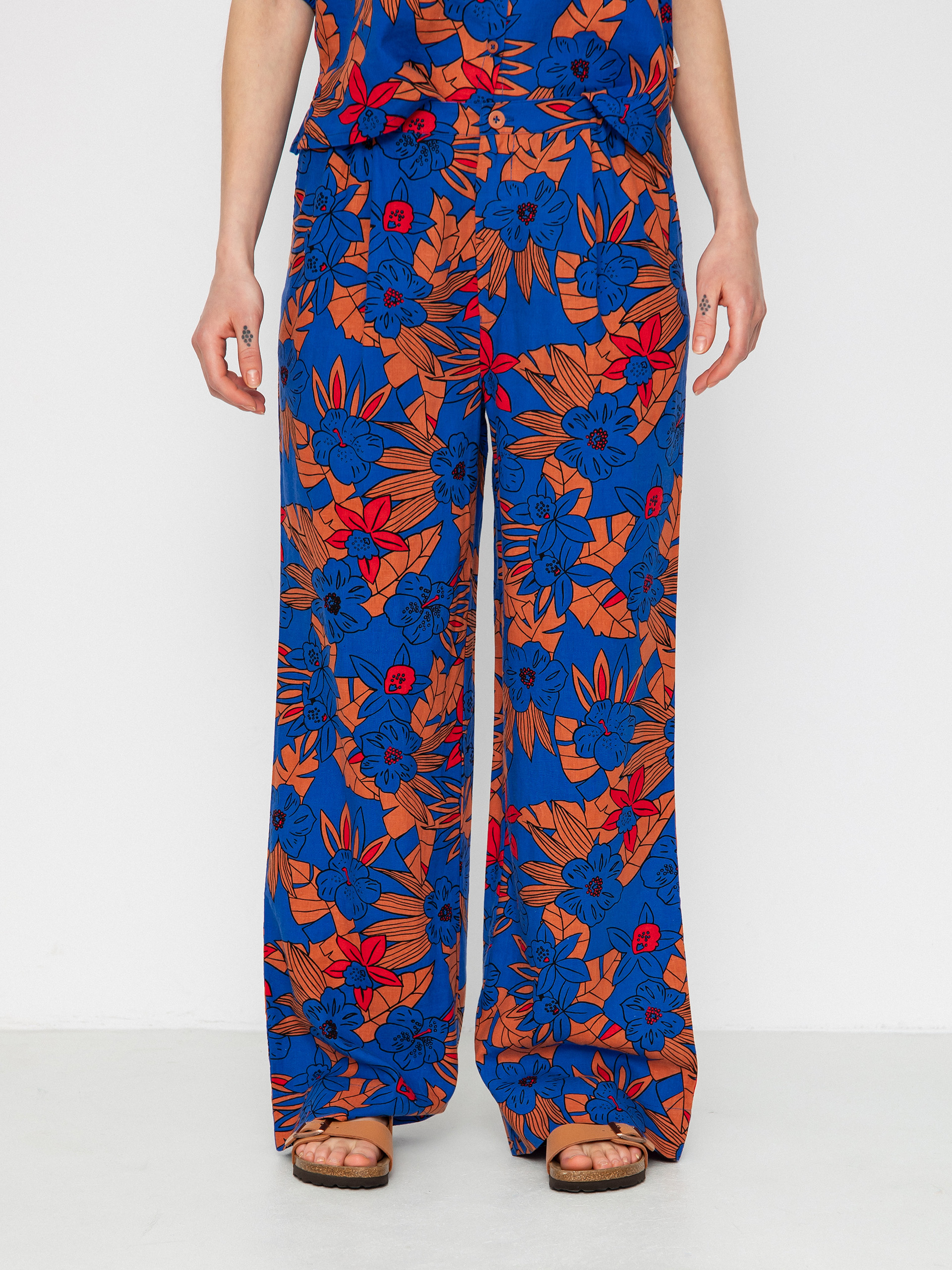 Brixton Mercado Linen Pants Wmn (terracotta)