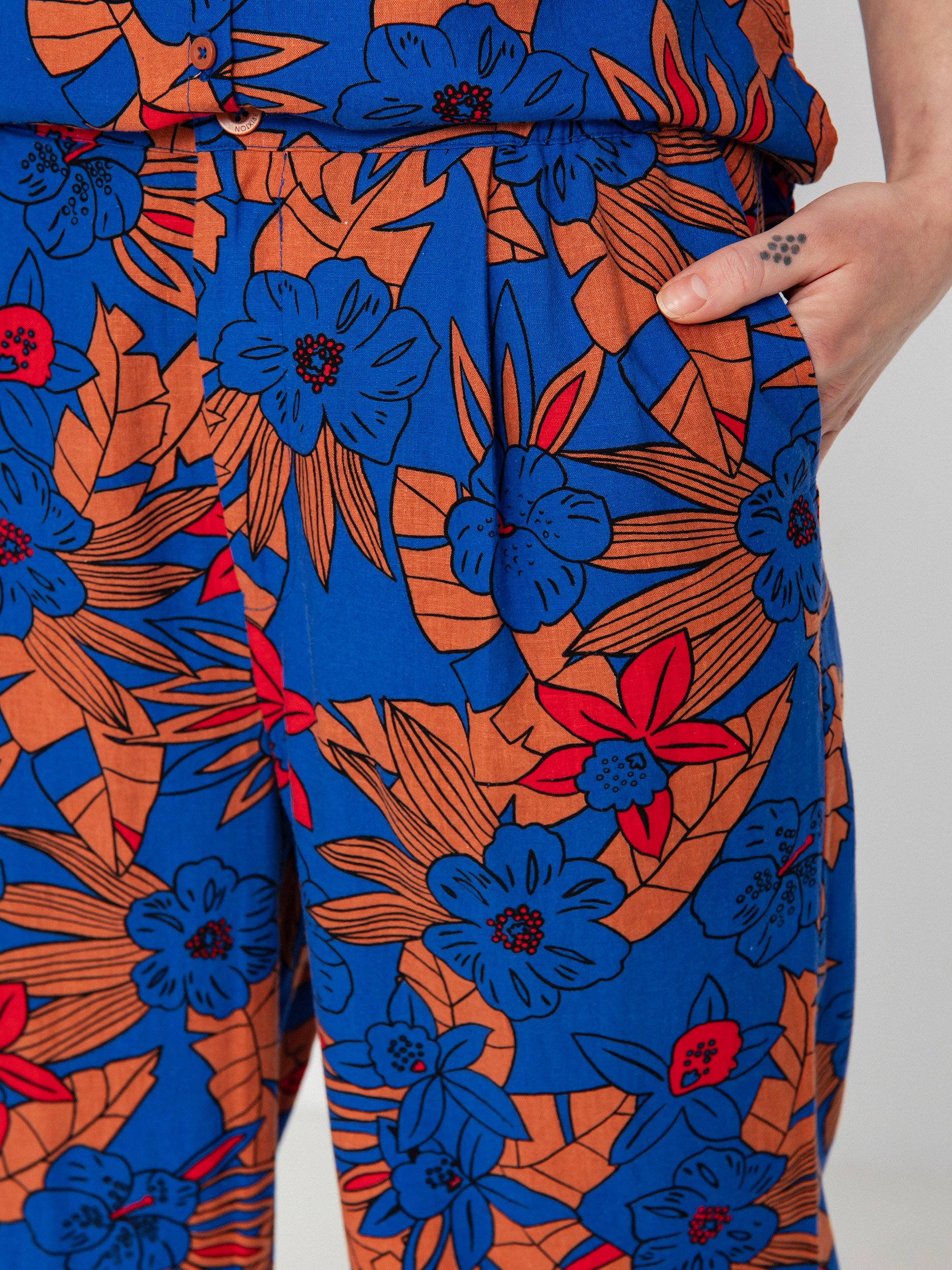 Brixton Mercado Linen Pants Wmn (terracotta)