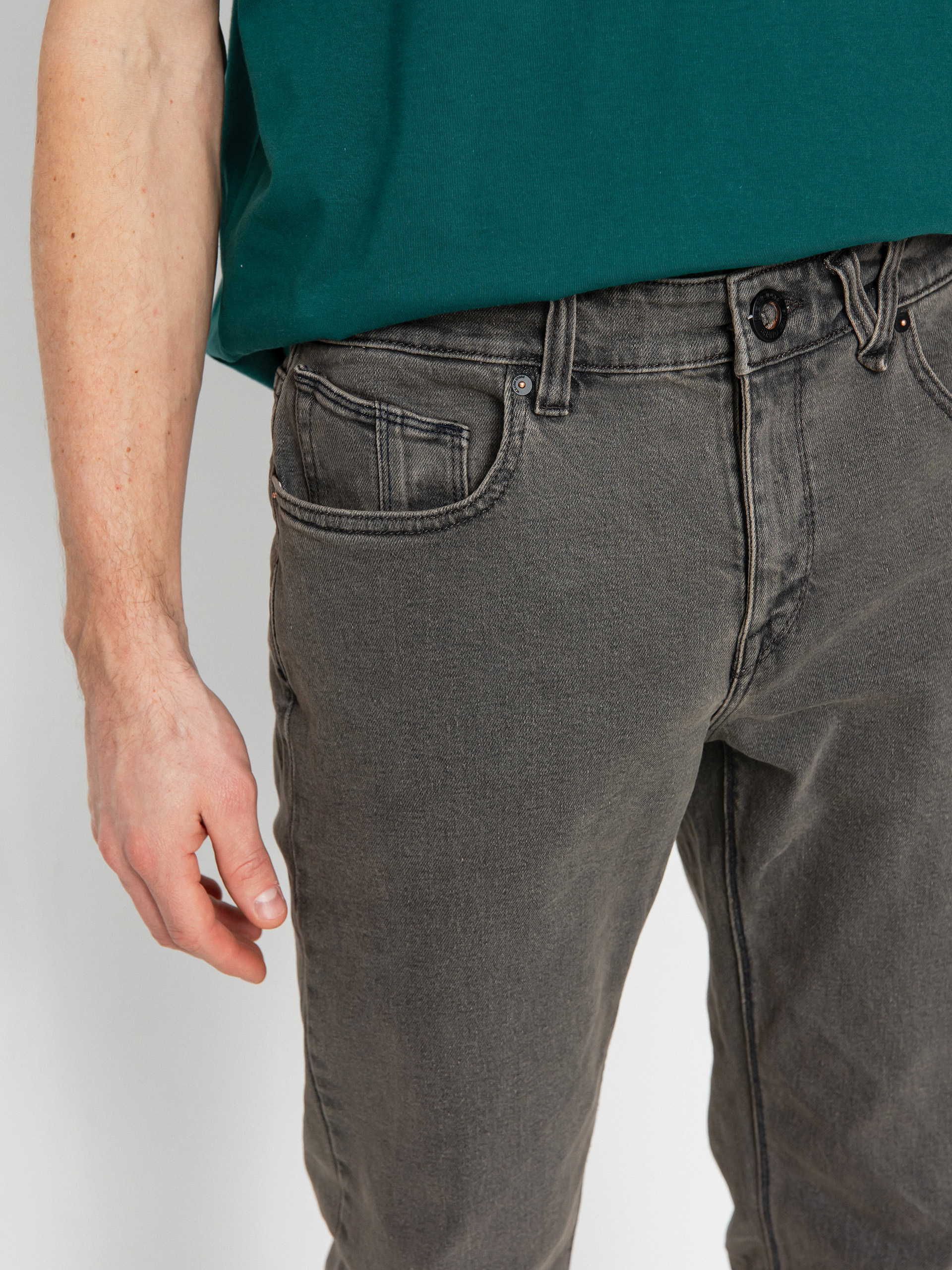 Volcom Solver Denim Pants (black ozone)