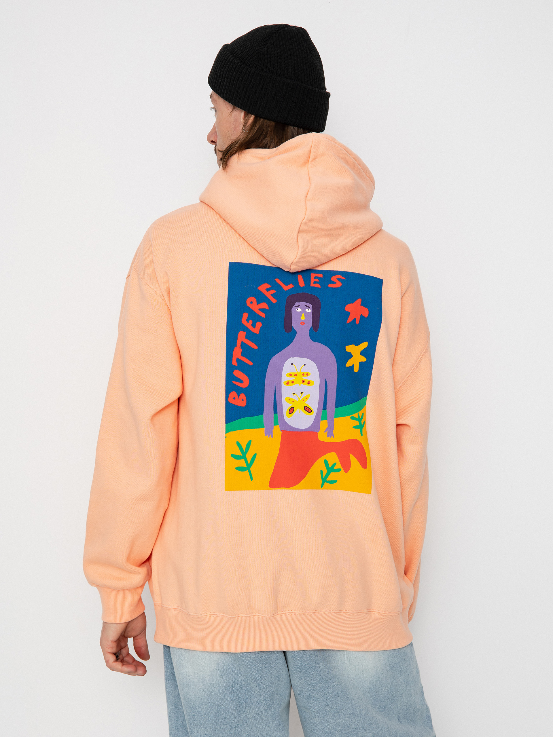 Volcom Fa Arthur Longo 2 HD Hoodie - pink (salmon)
