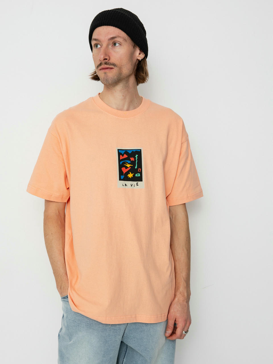 Volcom Fa Arthur Longo 3 Lse T-Shirt (salmon)