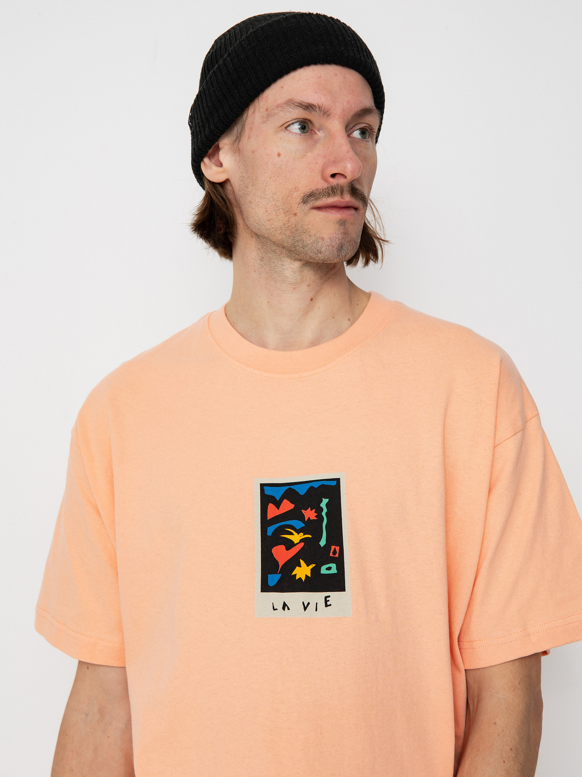 Volcom Fa Arthur Longo 3 Lse T-Shirt (salmon)