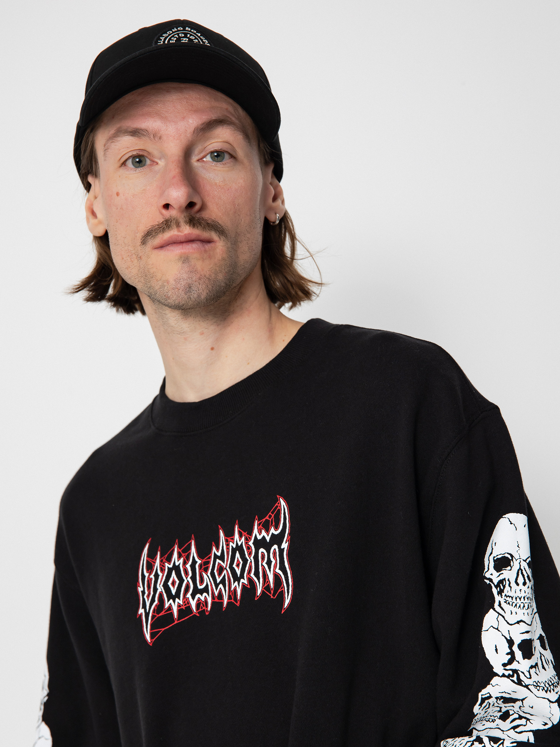 Volcom Stone Lord Crew Sweatshirt (black)