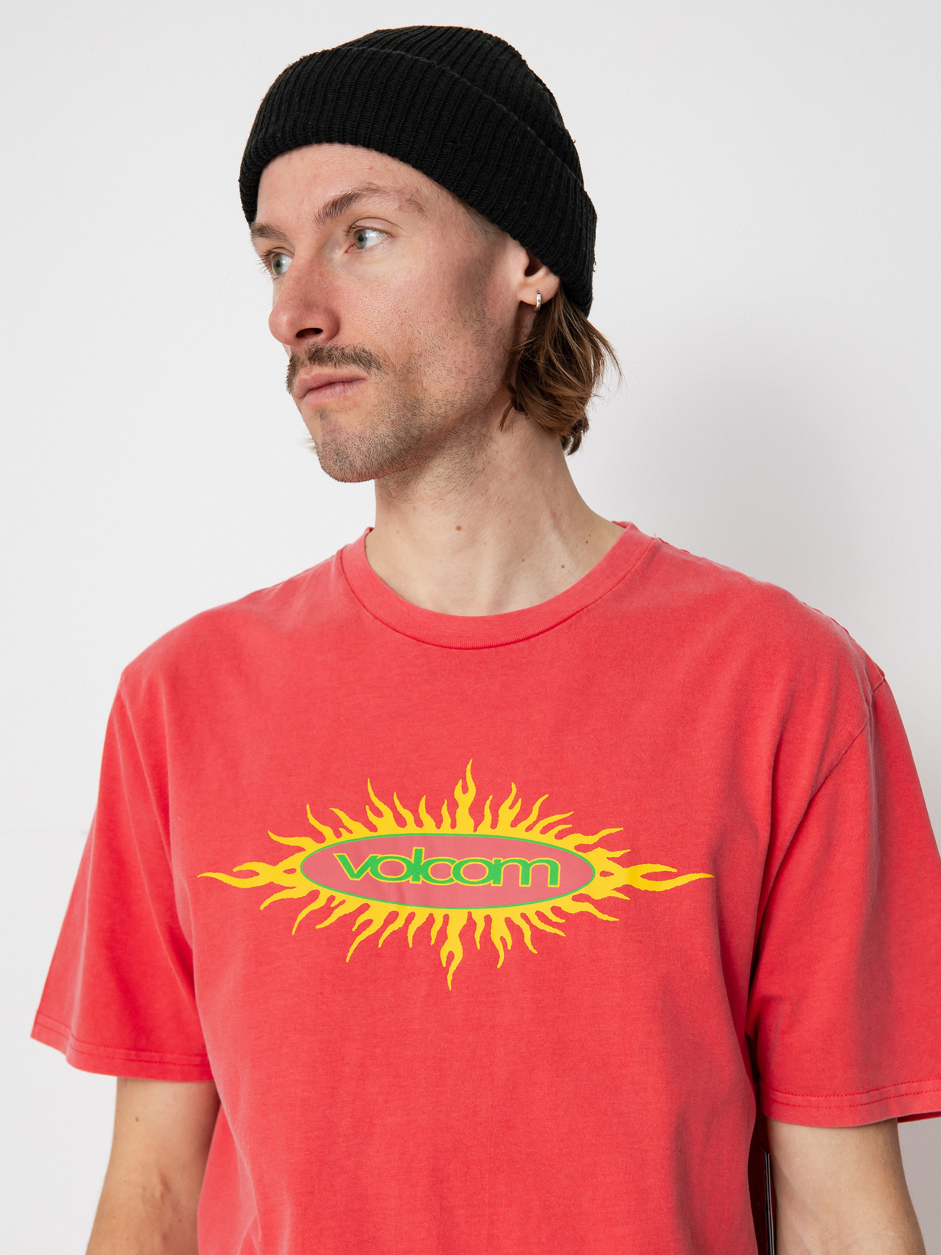 Volcom Nu Sun Pw T-Shirt (washed ruby)