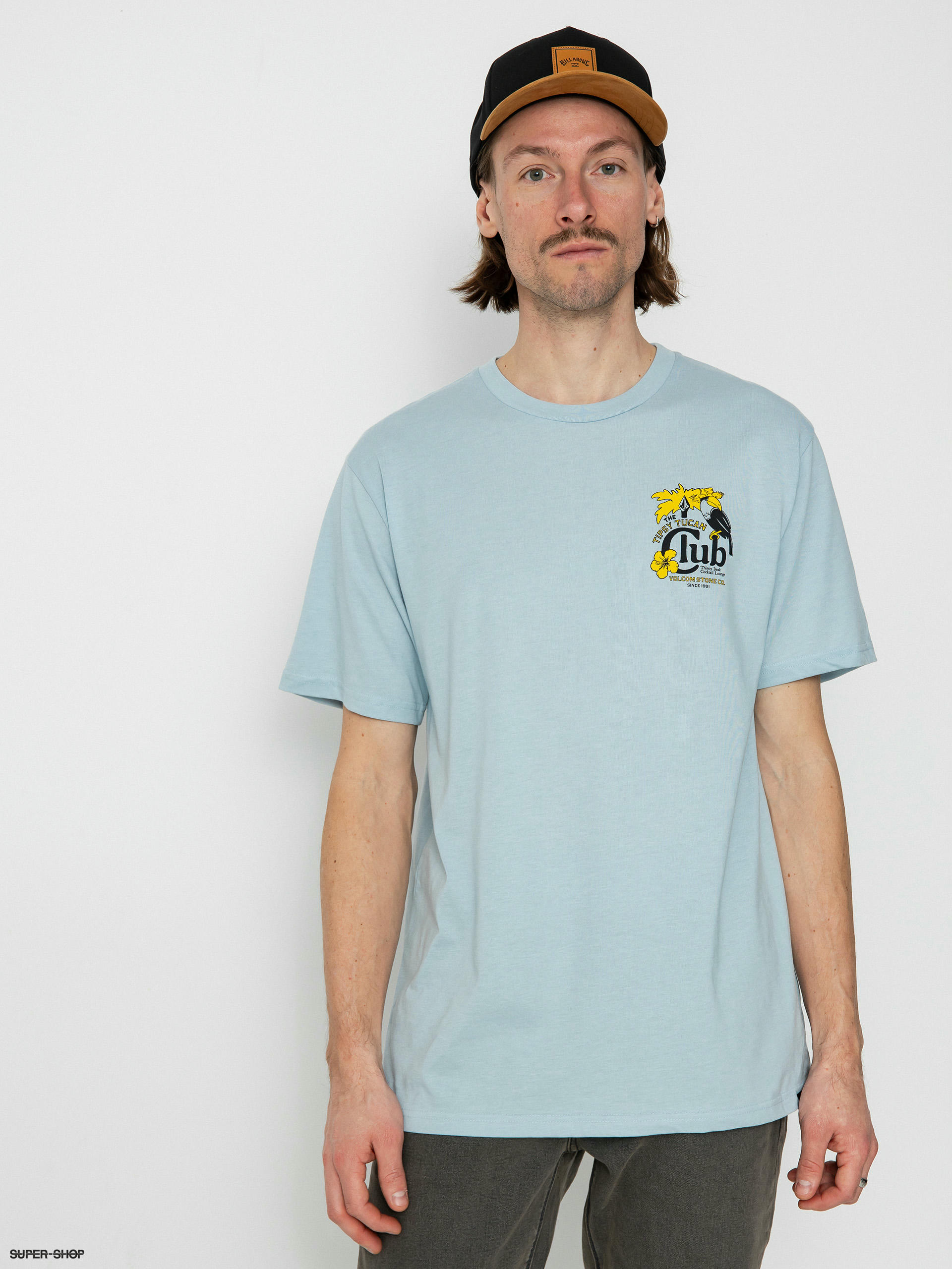 Volcom Tispy Tucan Hth T-Shirt - blue (celestial blue)