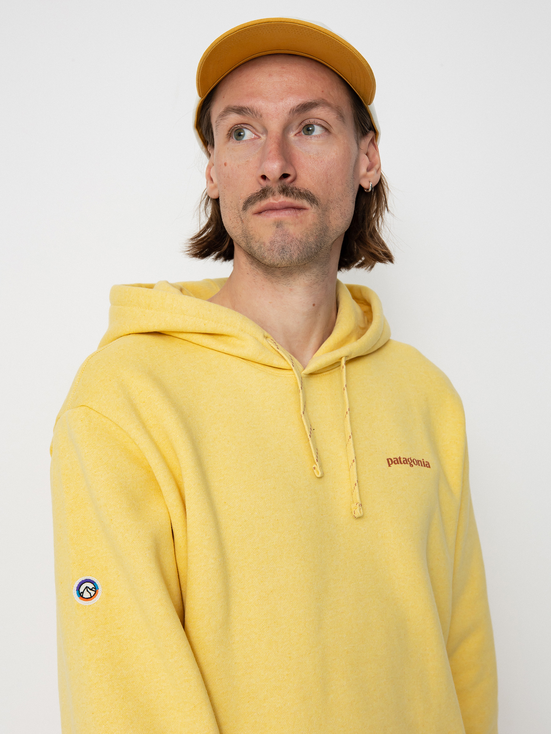 Patagonia Fitz Roy Icon Uprisal HD Hoodie (milled yellow)