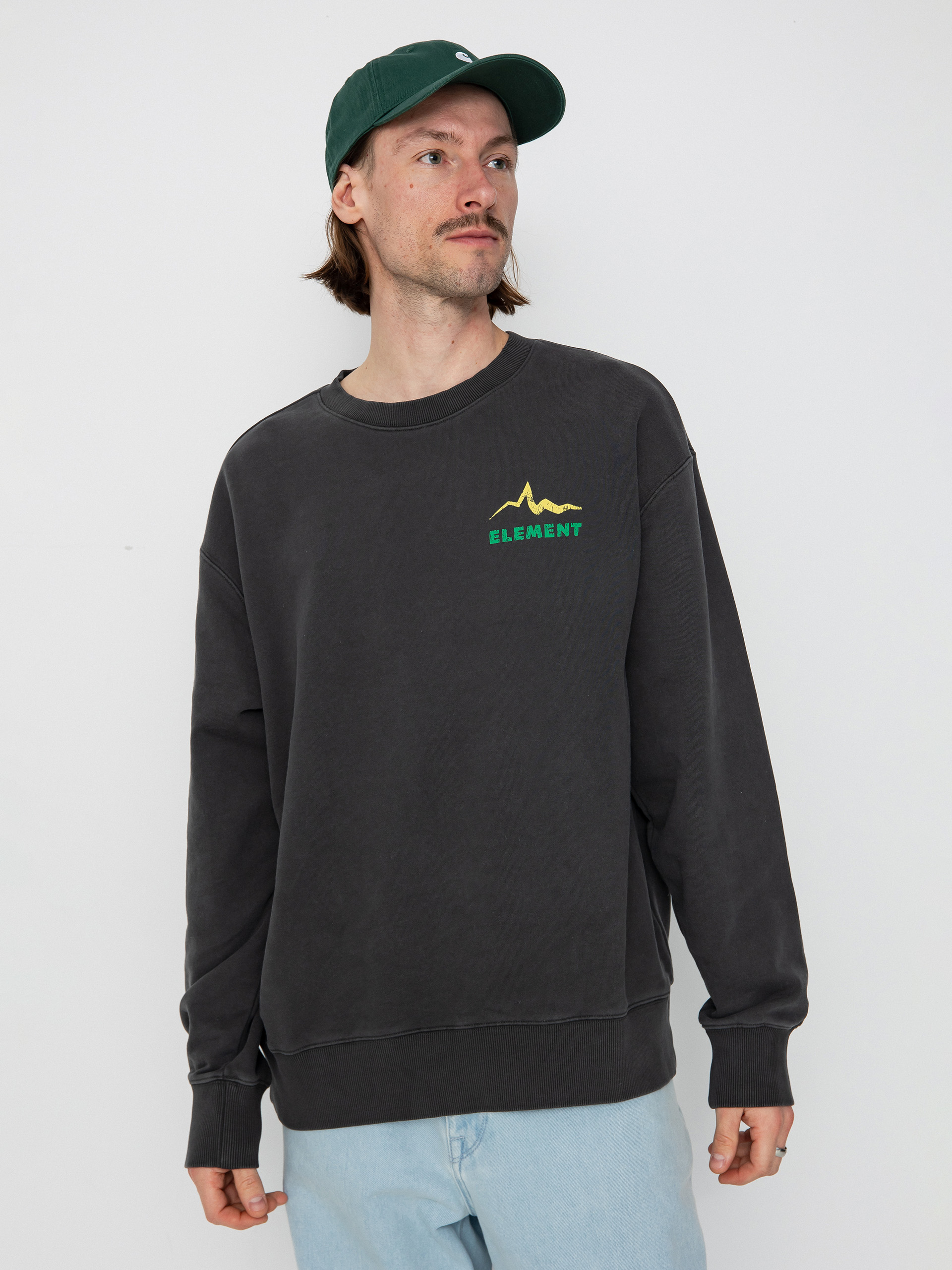 Element Sounds Of The Mountain Crew Sweatshirt (off black)