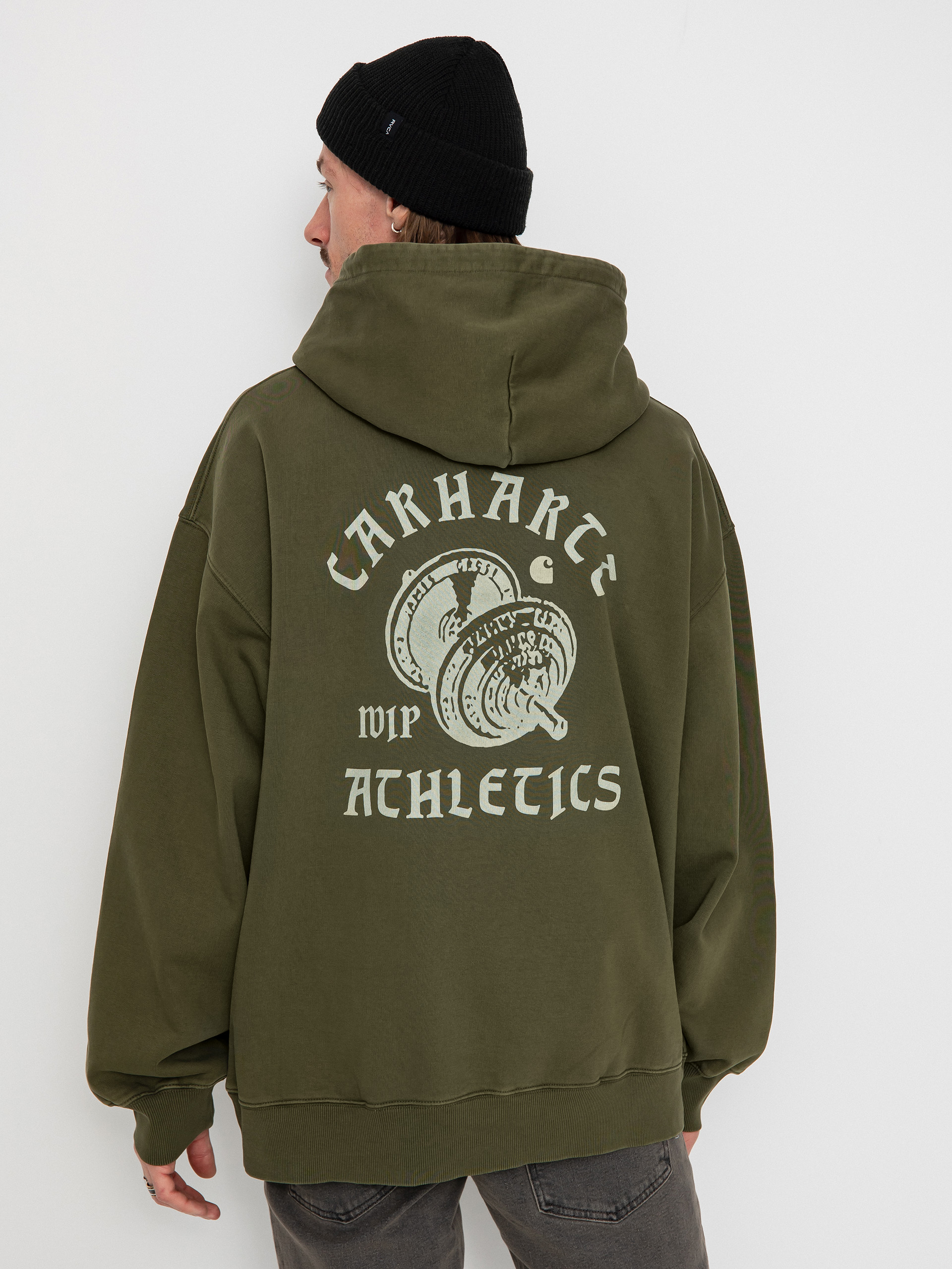 Carhartt WIP Class of 89 HD Hoodie - green (dundee/white)