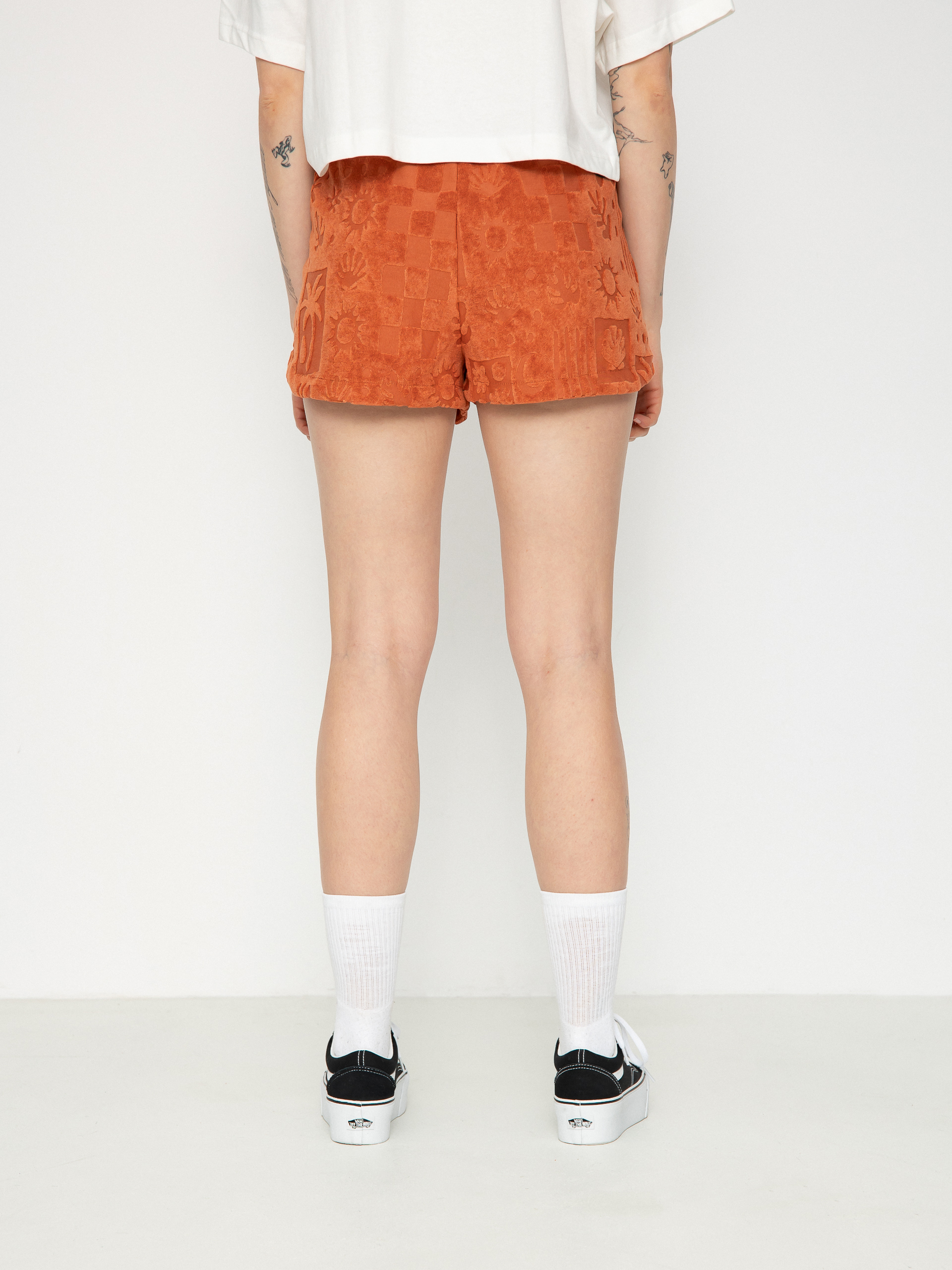 Volcom Sunny Wild Terry Cloth Wmn Shorts (rosewood)