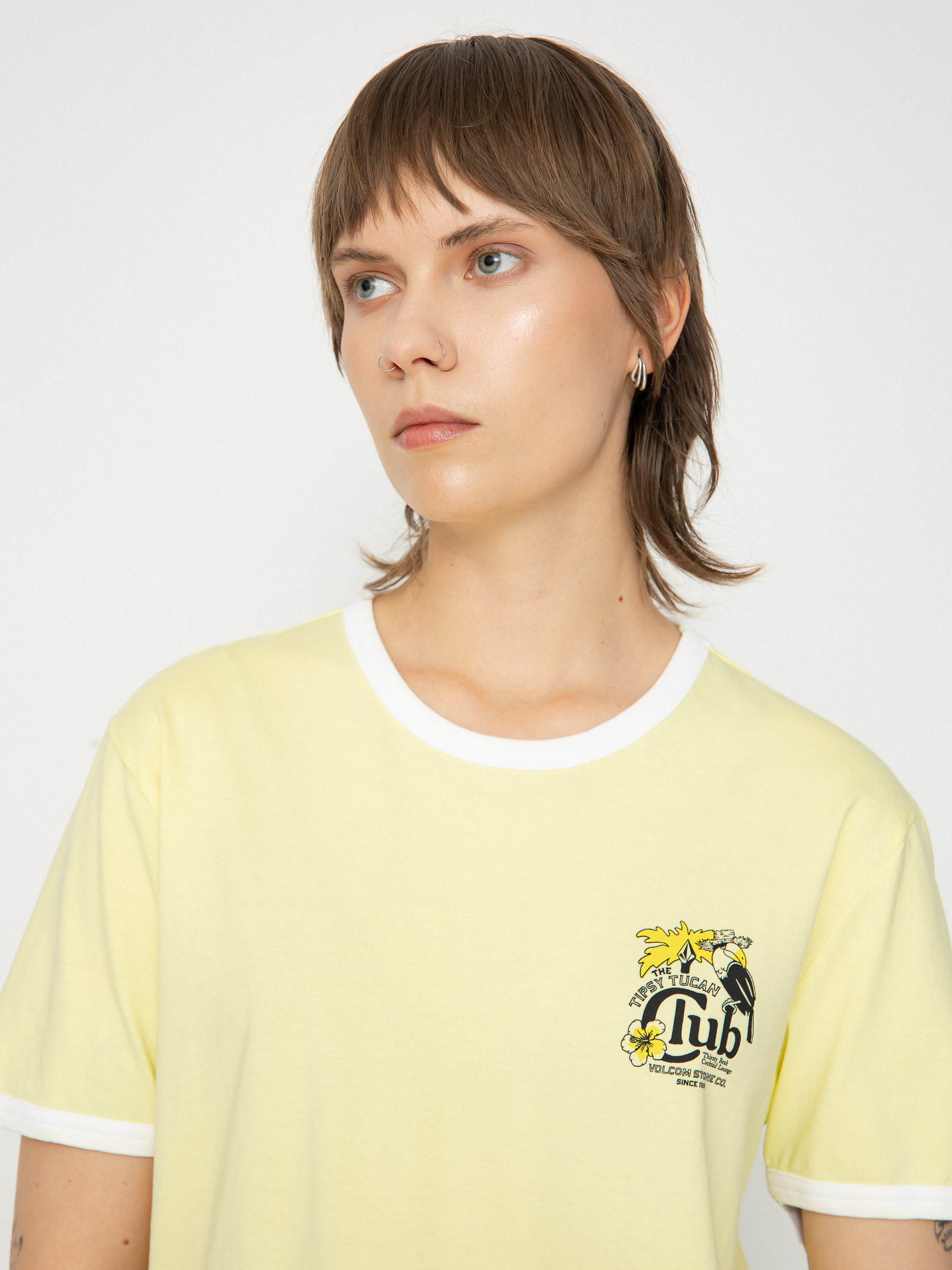 Volcom Truly Ringer Wmn T-Shirt (aura yellow)