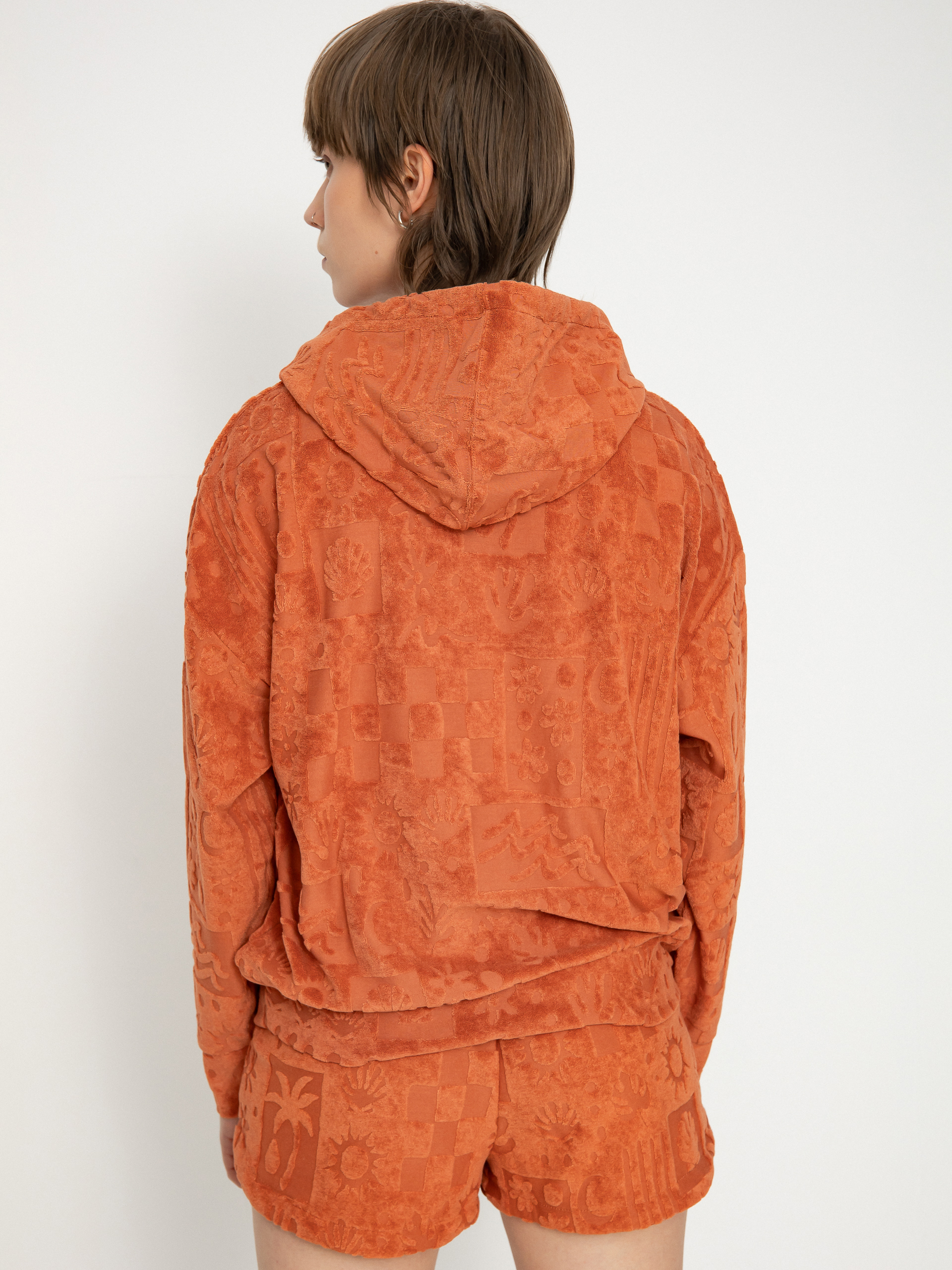 Volcom Sunny Wild Terry Cloth HD Wmn Hoodie (rosewood)