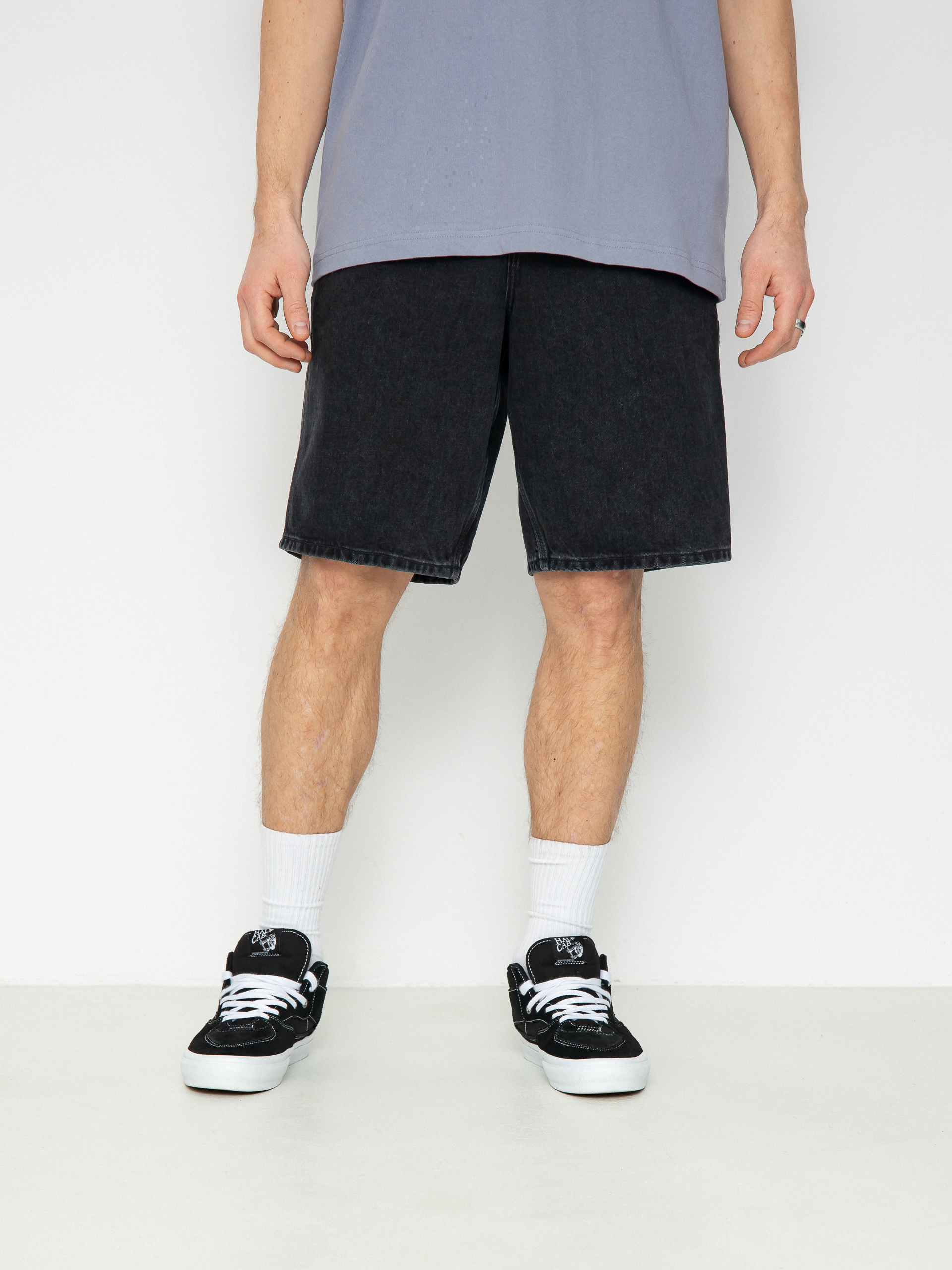 Carhartt WIP Single Knee Shorts - black (black)