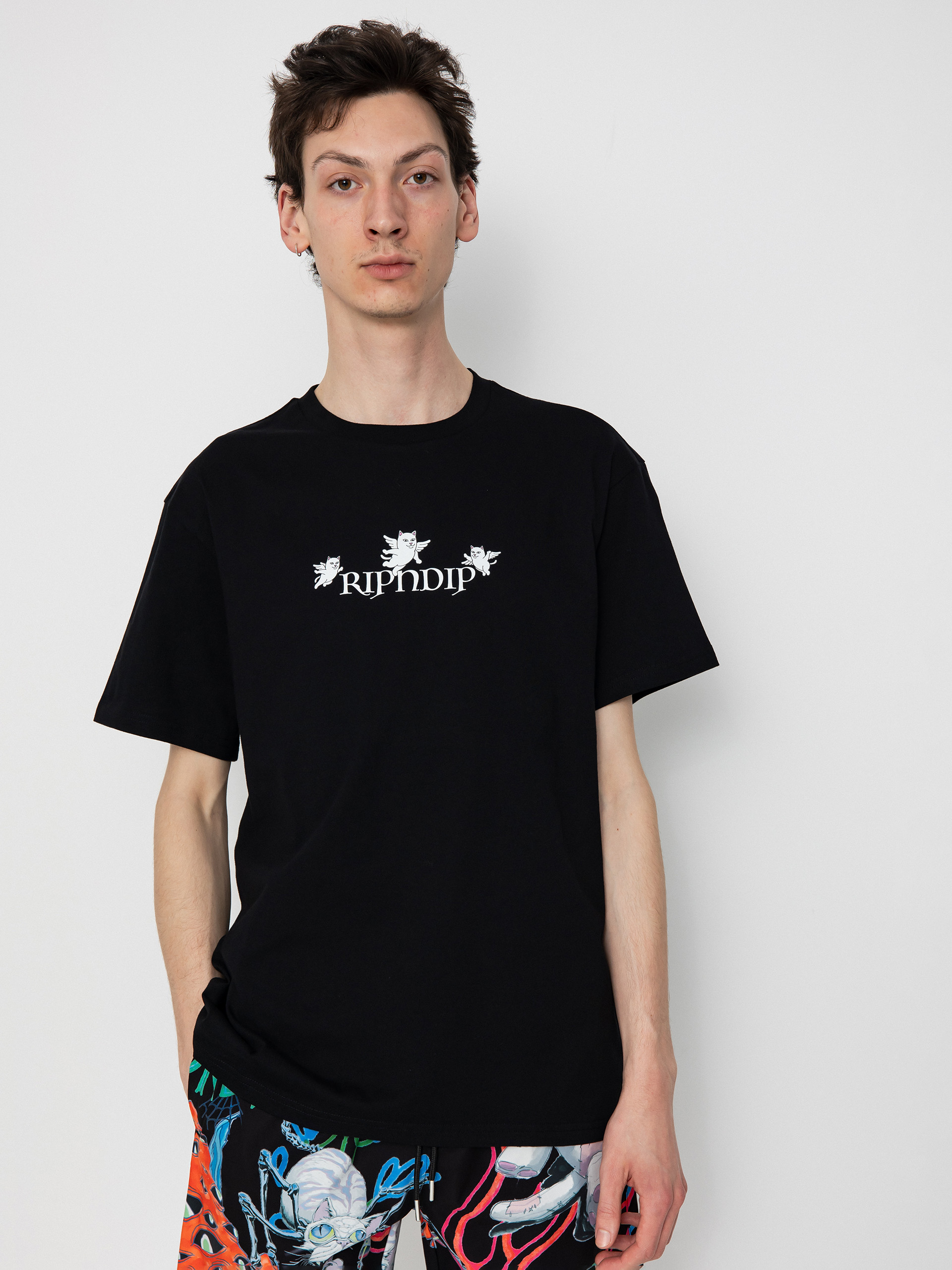 RipNDip T-Shirt Rise N Grind - black (black)