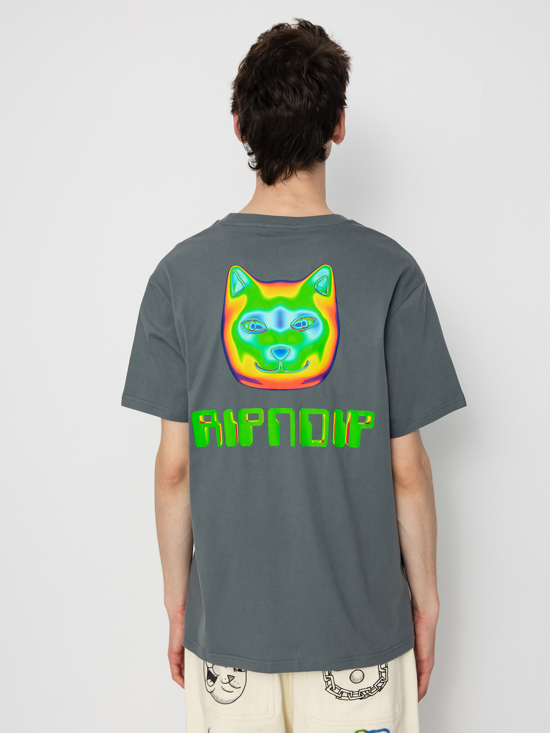 RipNDip Thermal Nermal T-Shirt (charcoal)