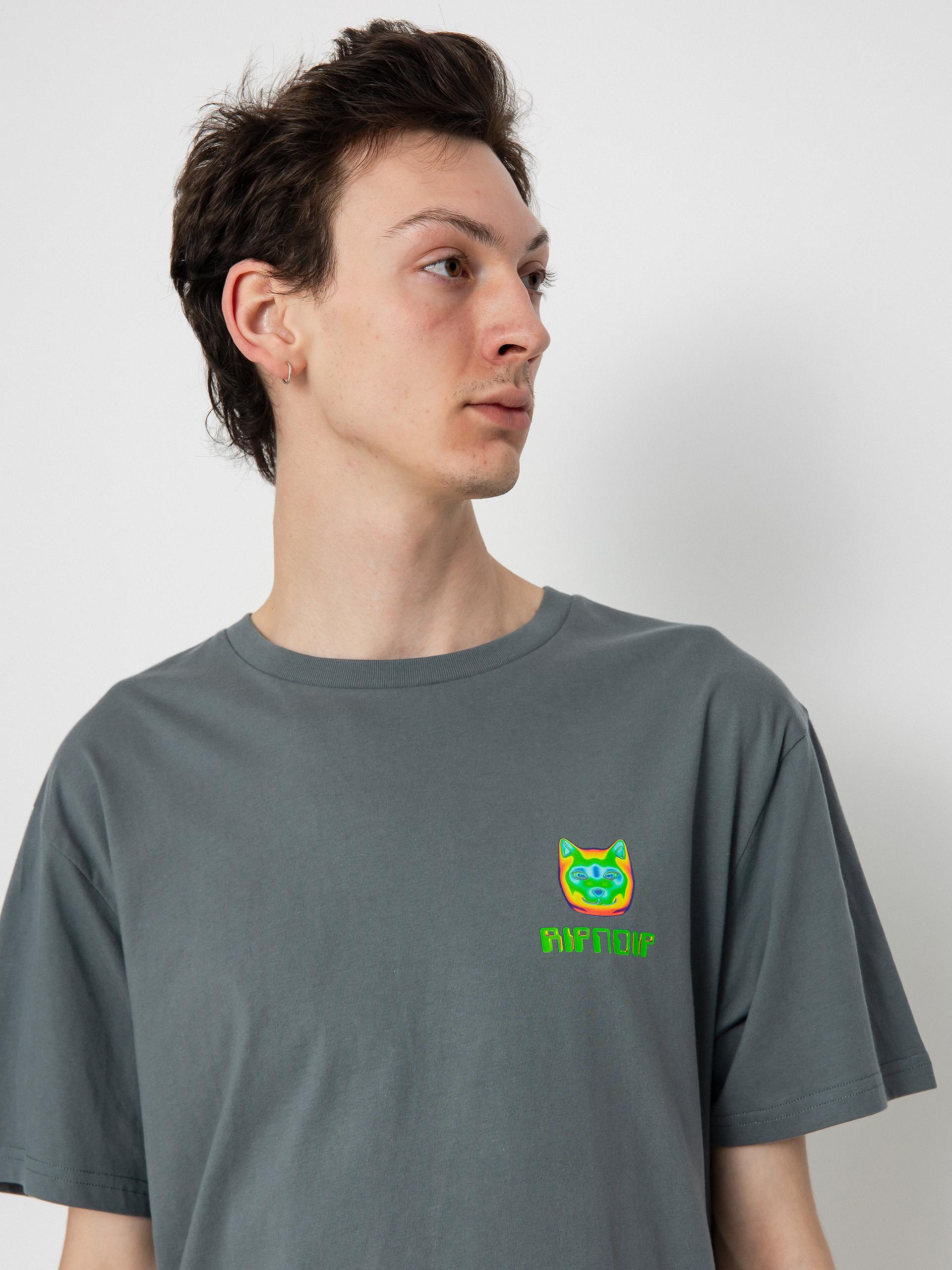 RipNDip Thermal Nermal T-Shirt (charcoal)