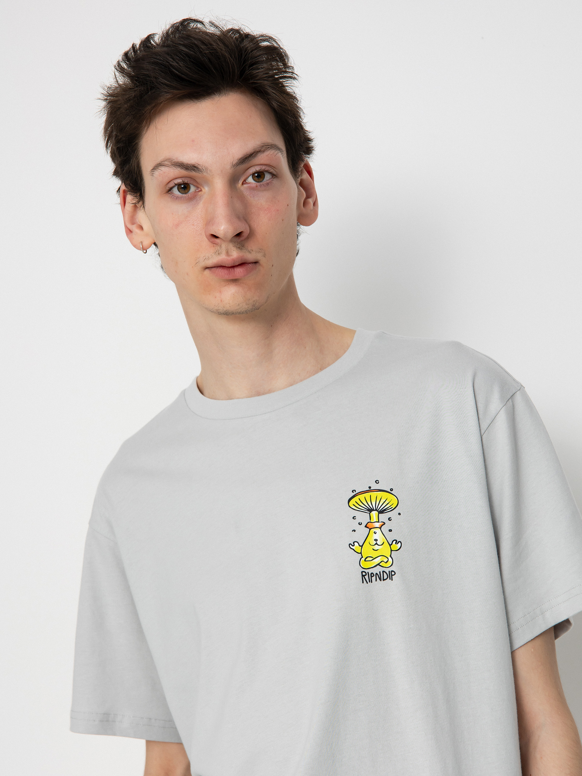 RipNDip Know Ur Shrooms T-Shirt (grey)