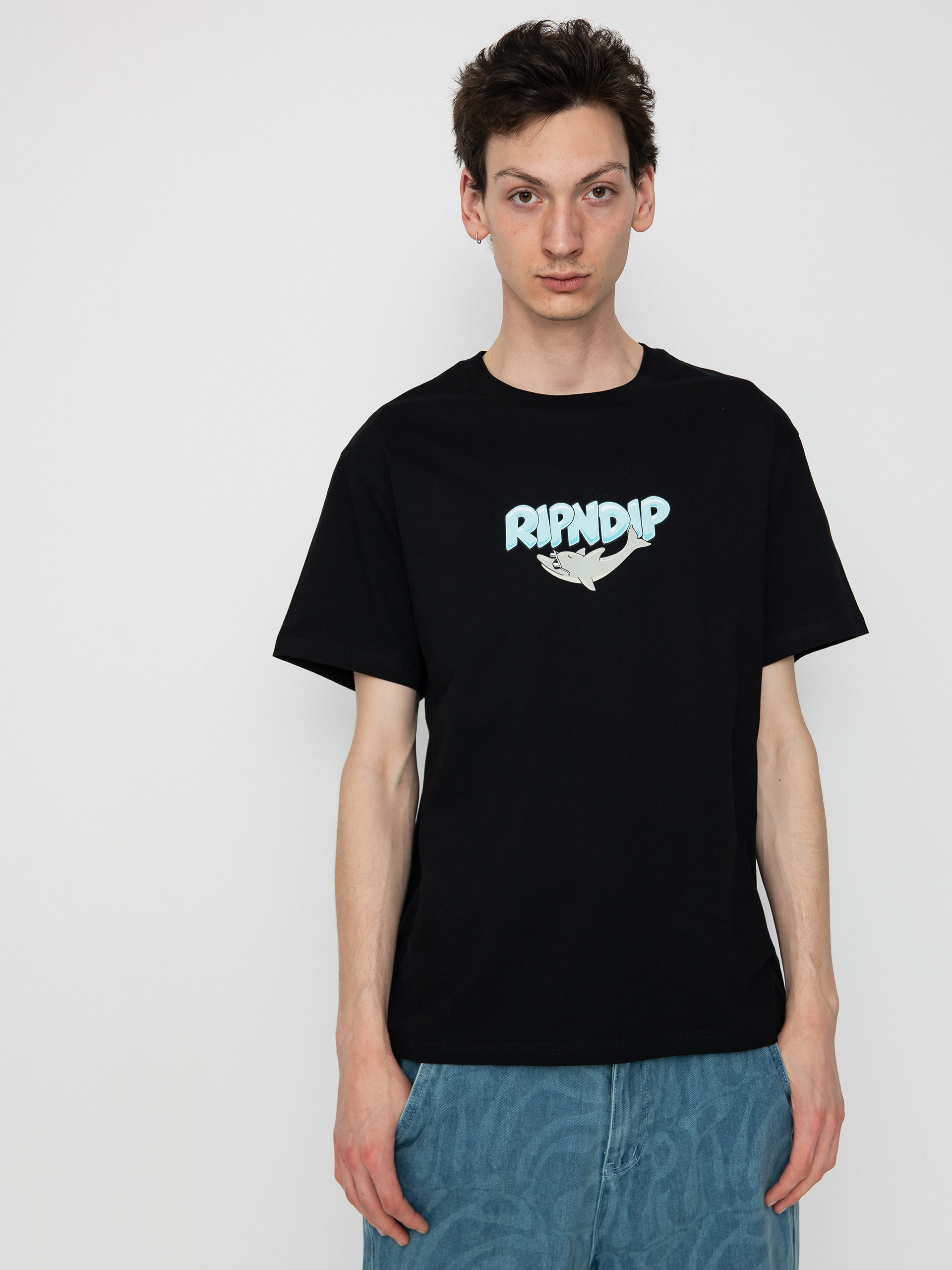 RipNDip Dolphin Dudes T-Shirt (black)