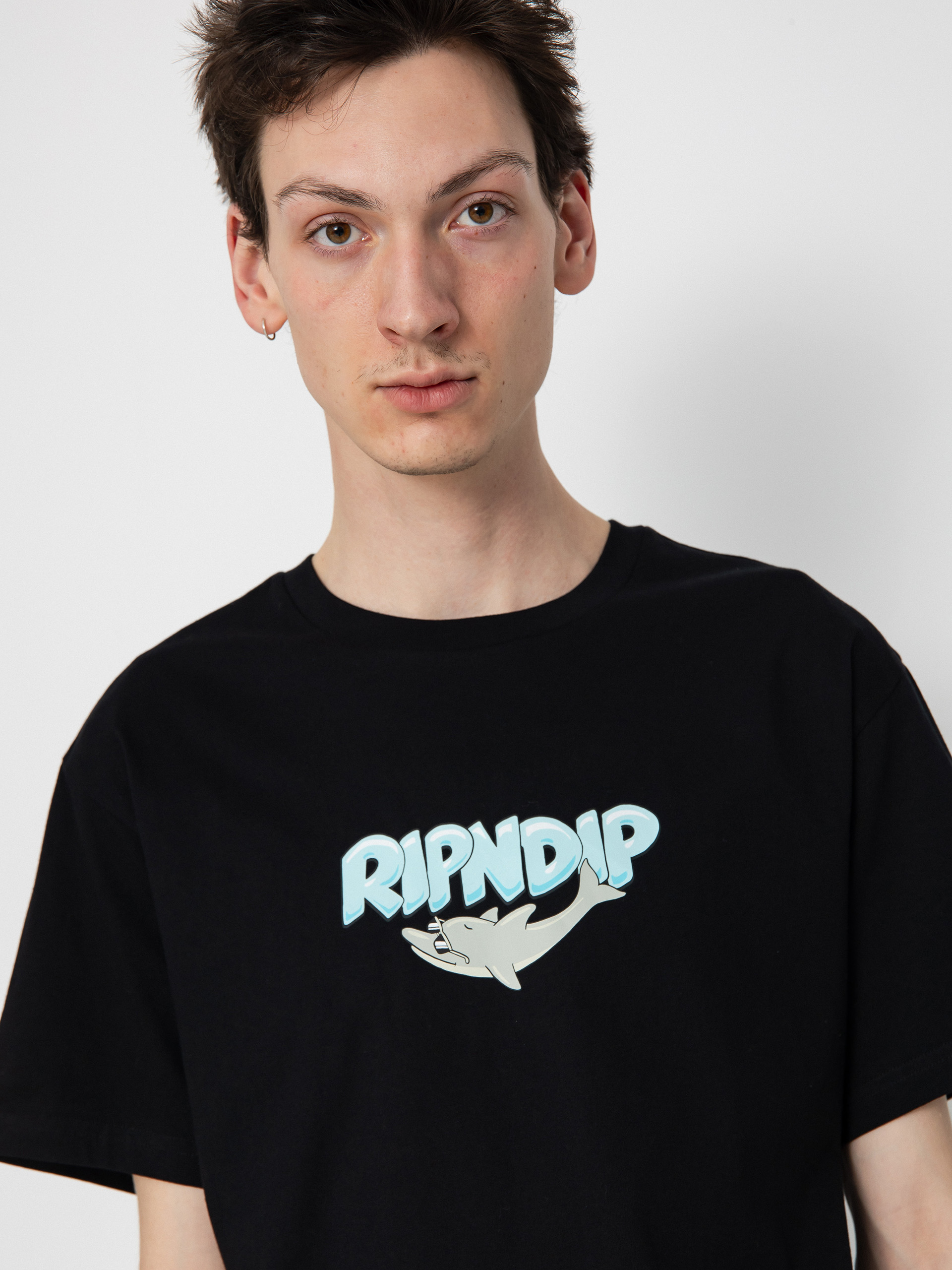 RipNDip Dolphin Dudes T-Shirt (black)