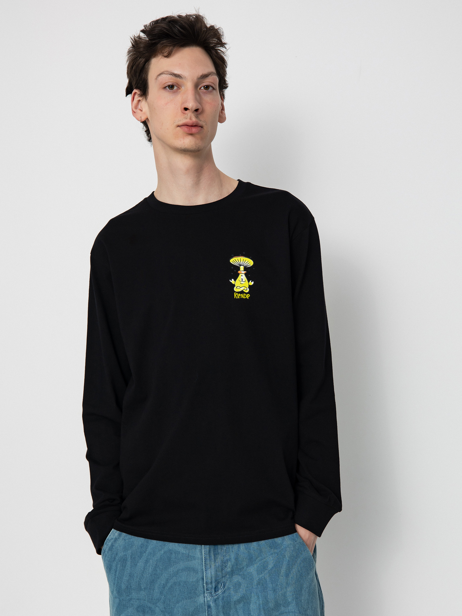 RipNDip Longsleeve Know Ur Shrooms (black)