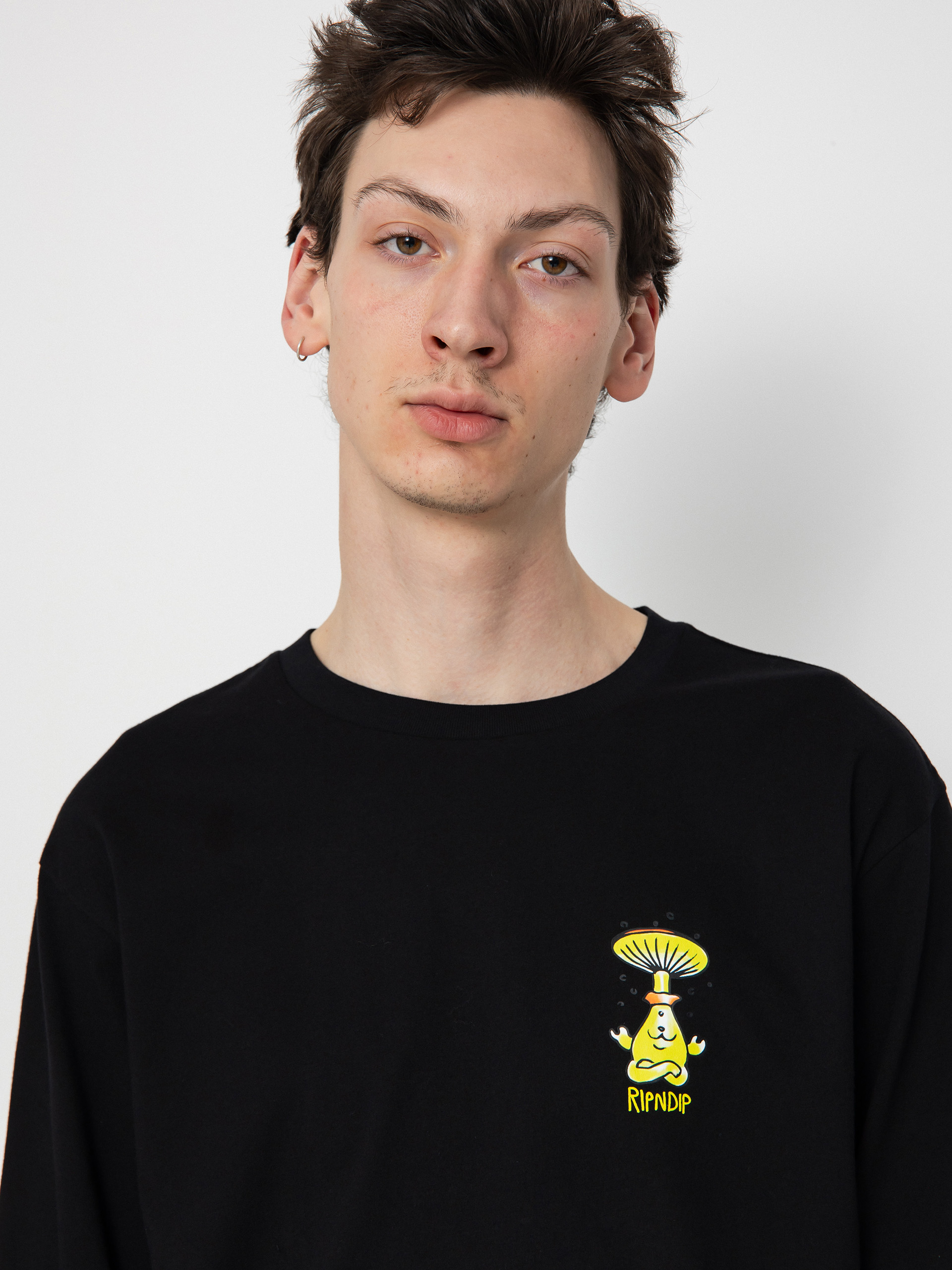 RipNDip Longsleeve Know Ur Shrooms (black)