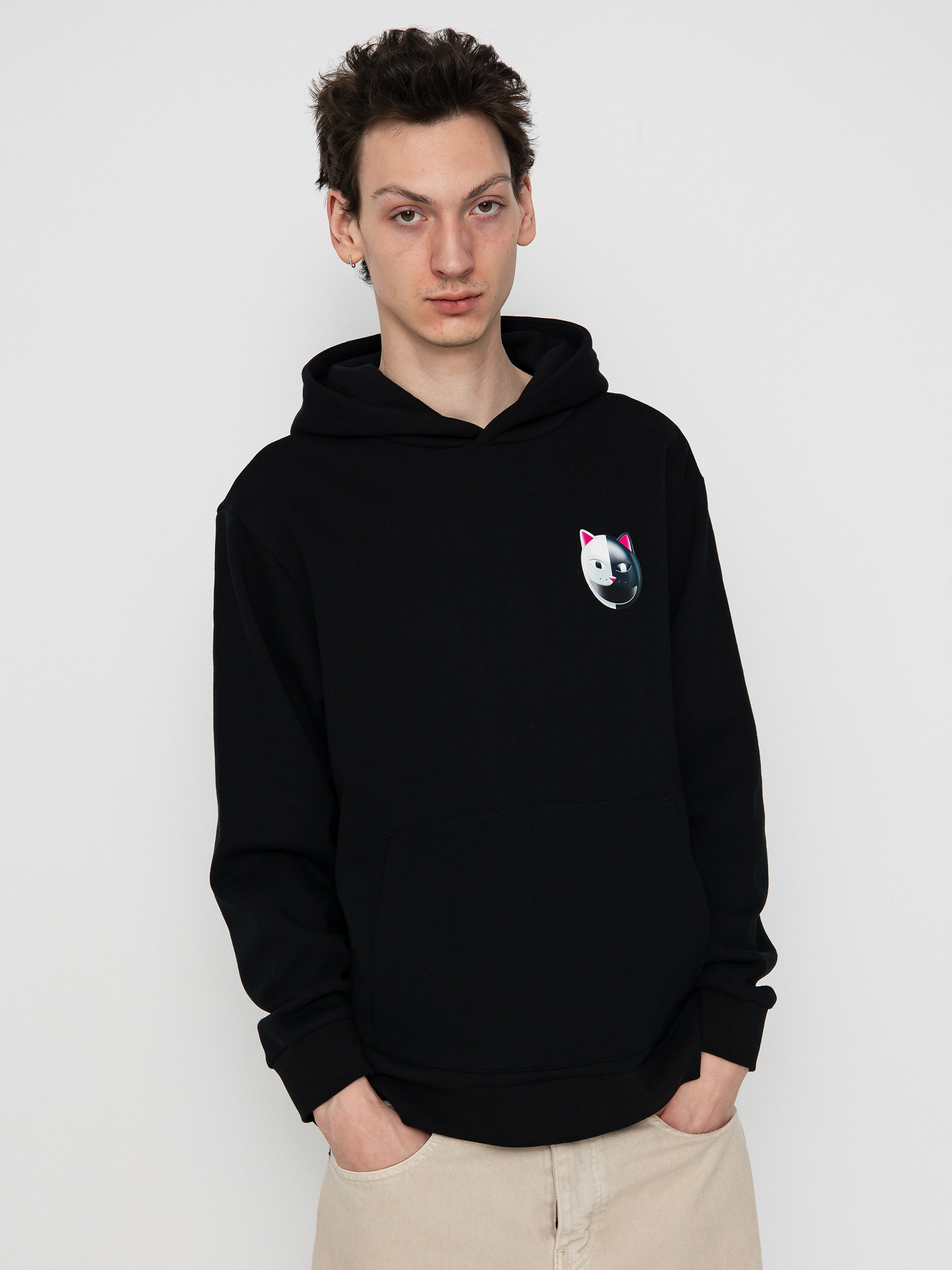 Black ripndip hoodie hotsell