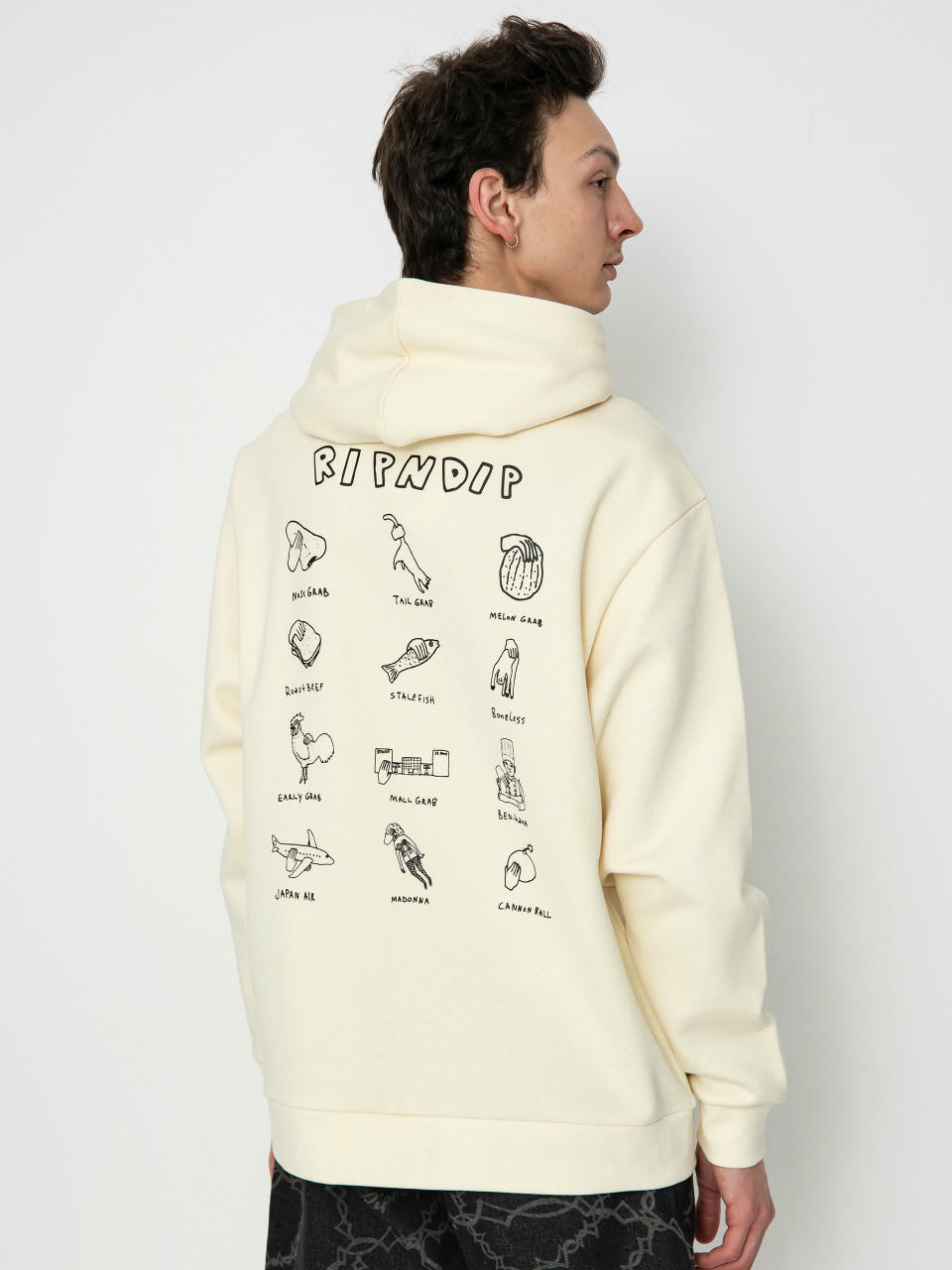 RipNDip Hoodie Grabs HD (bone)