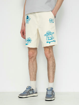 RipNDip Shorts Blonded Denim (off white)