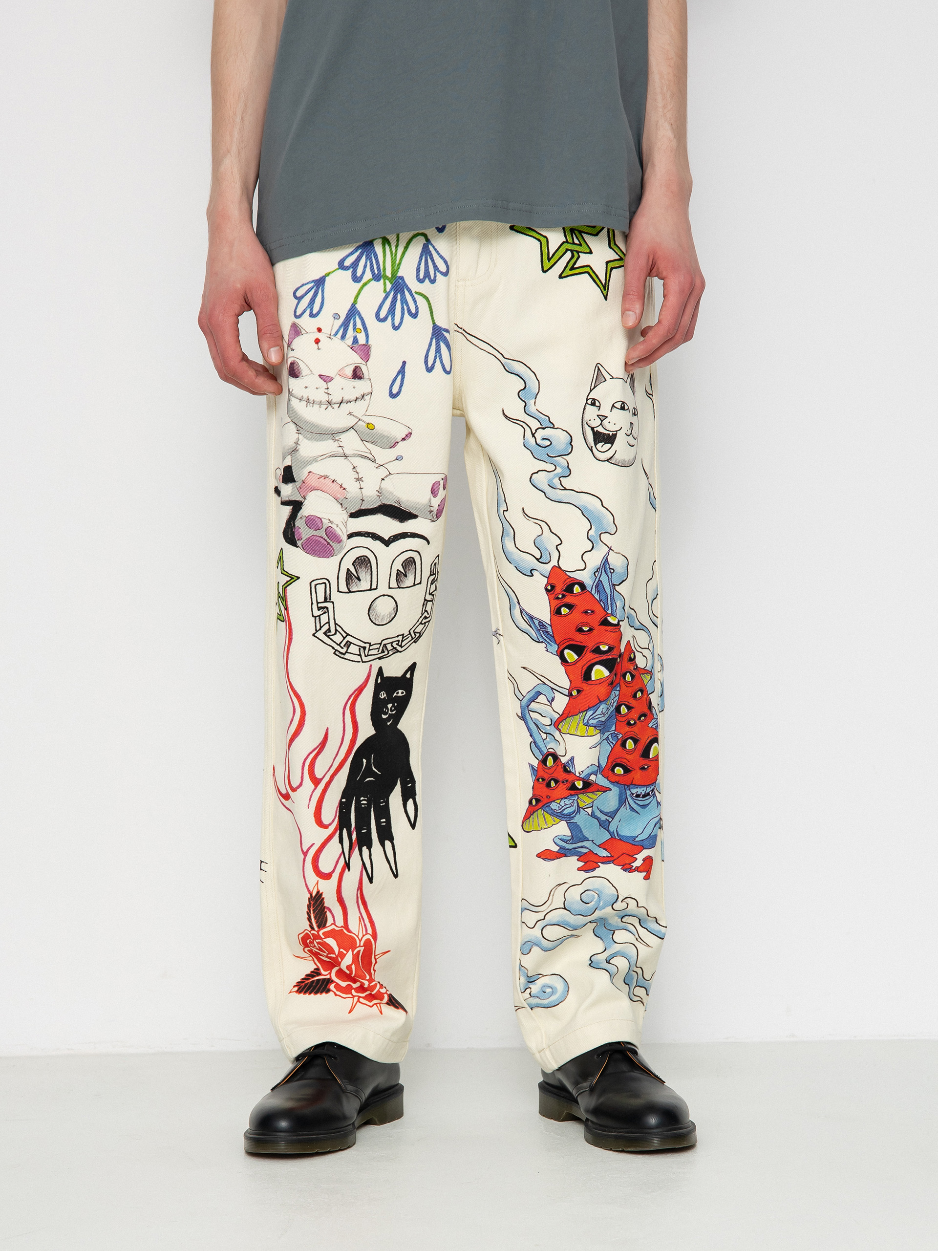 RipNDip Pants Travis (off white)