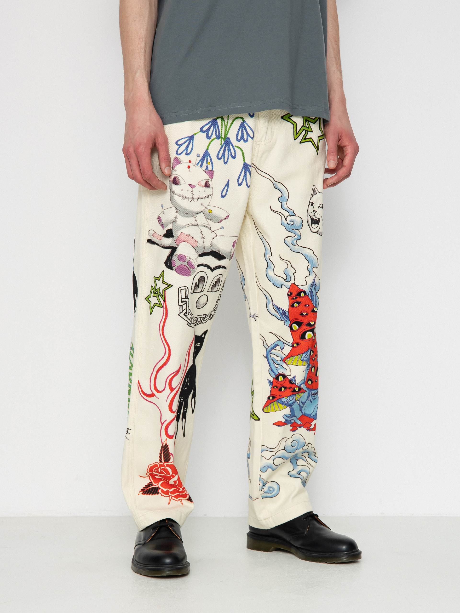 RipNDip Pants Travis (off white)