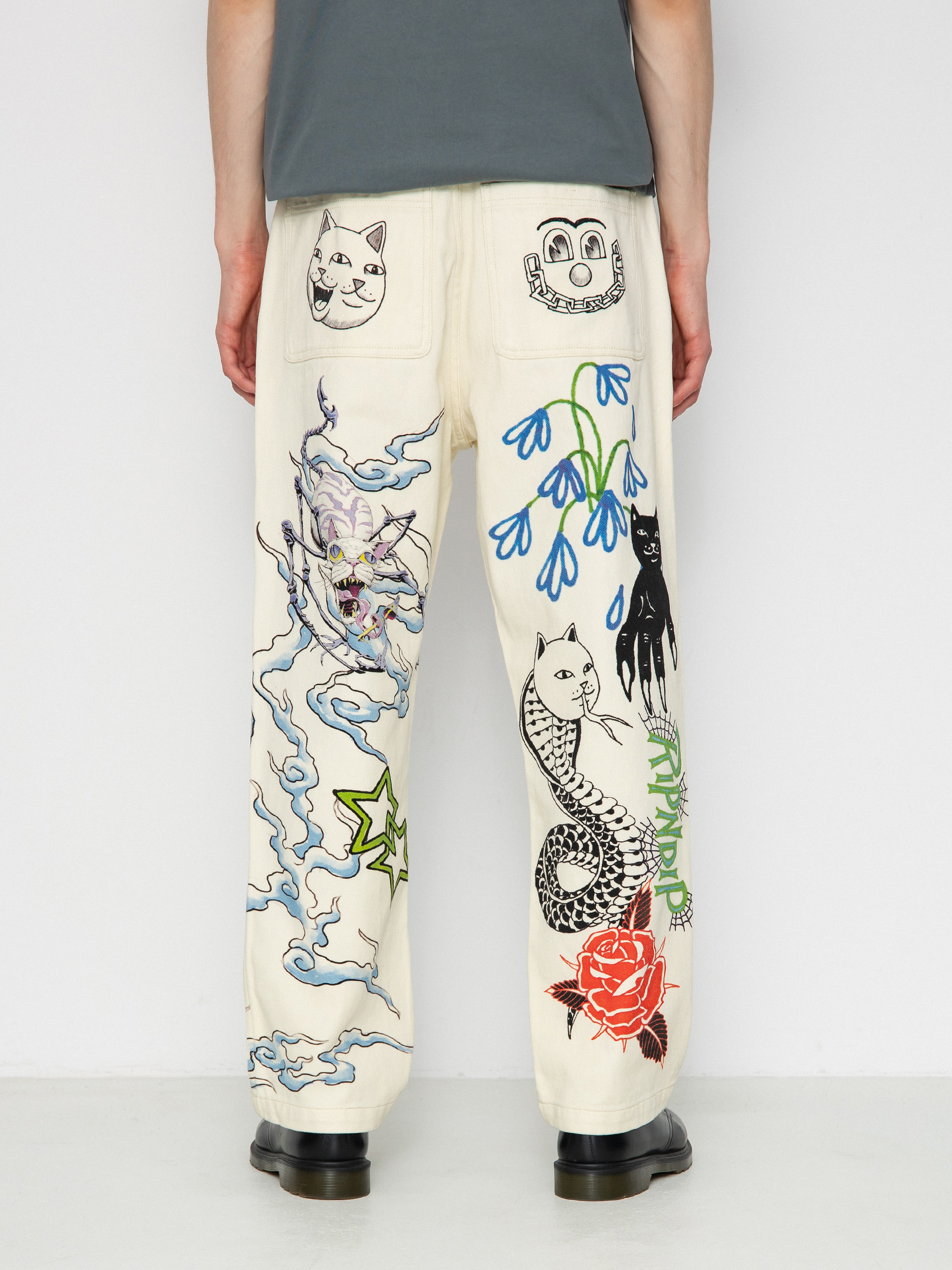 RipNDip Pants Travis (off white)